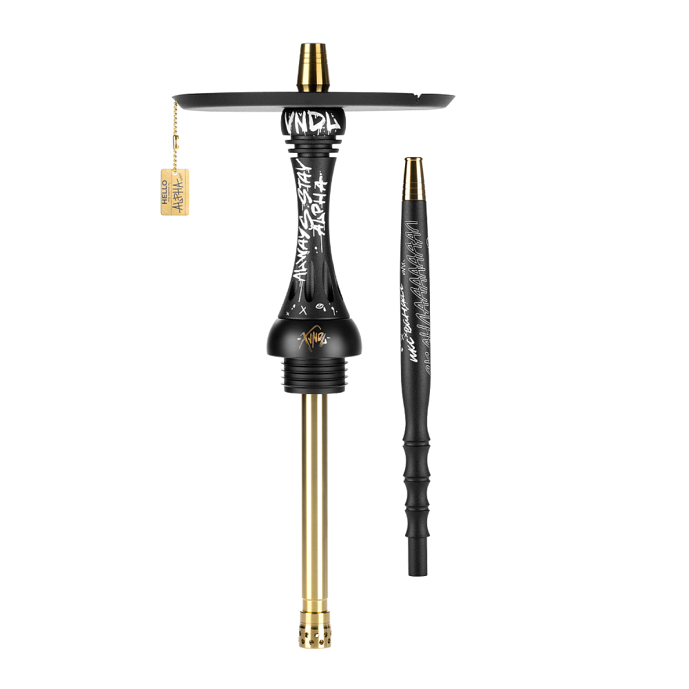 Кальян - Alpha Hookah - Х VNDL - Jet Black - XVNDLJBLCK