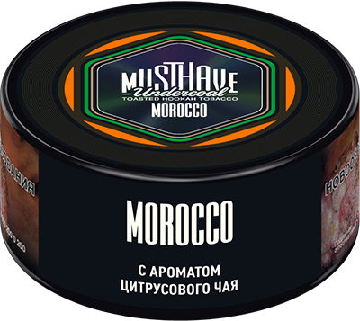 Табак для кальяна - Must Have - Morocco ( с ароматом цитрусовый чай со специями ) - small size - 25 г