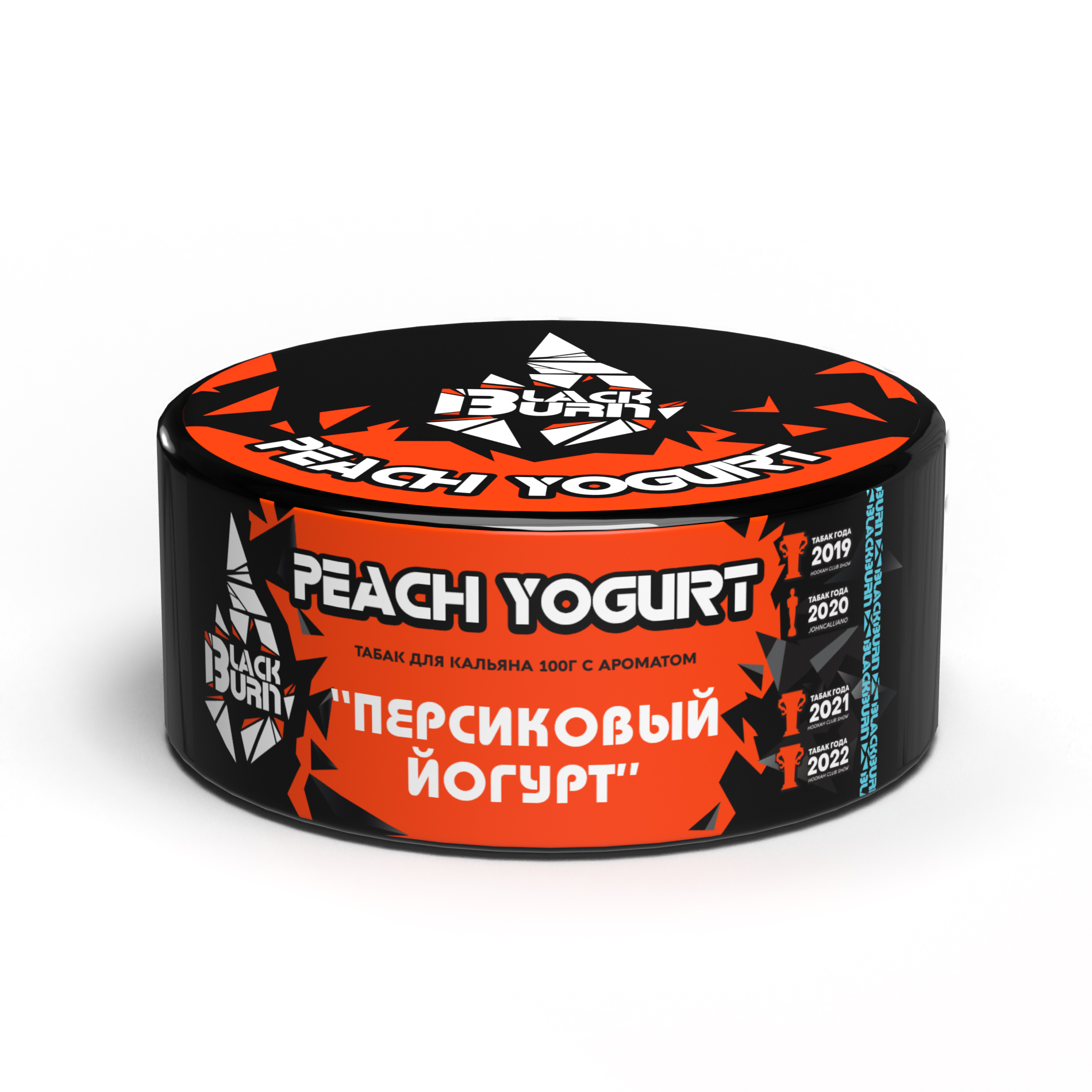 Табак для кальяна - BlackBurn - Peach Yogurt - ( с ароматом персиковый йогурт ) - 100 г