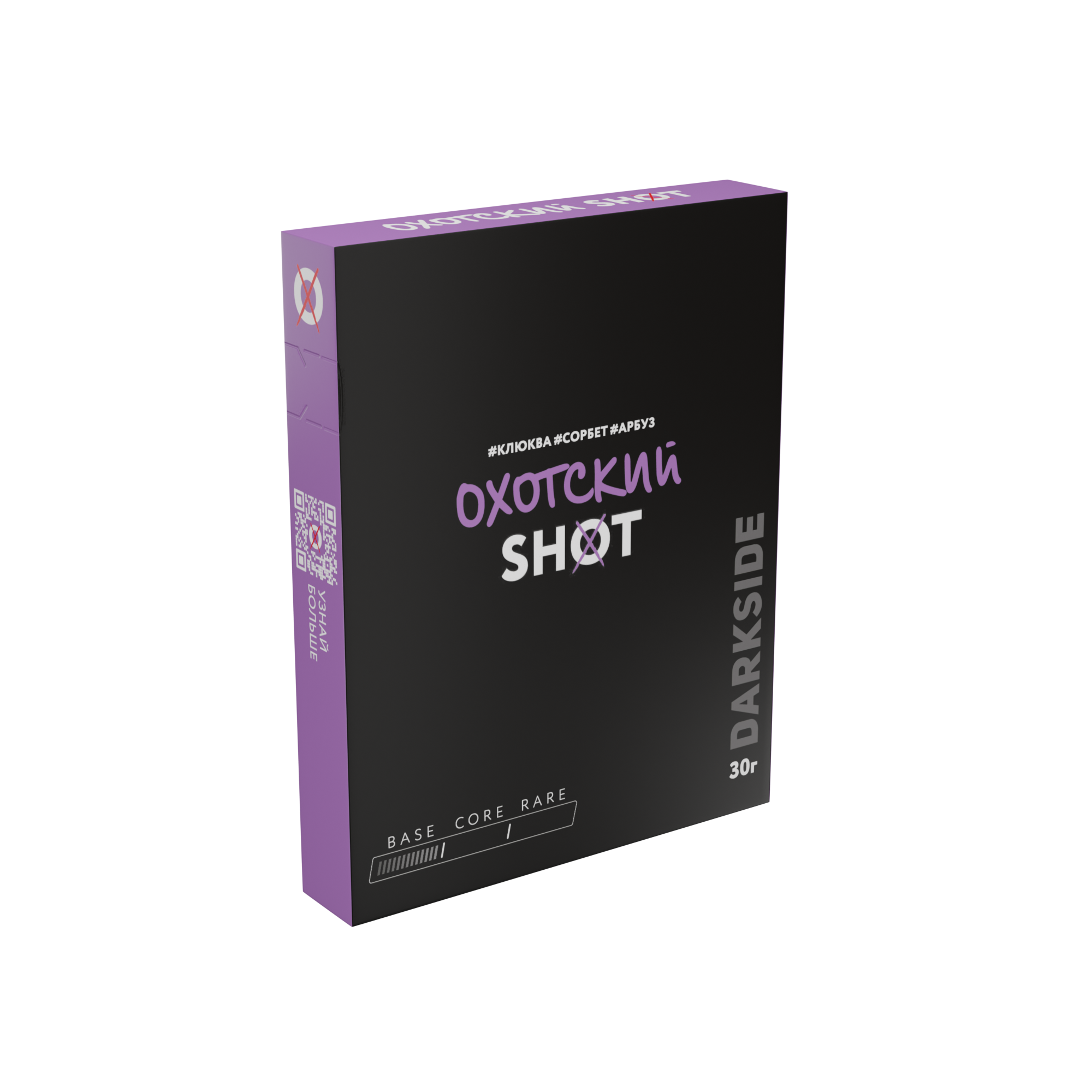Табак для кальяна - Darkside - Shot - 37 ( с ароматом арбуз, сорбет, клюква ) - 25 г