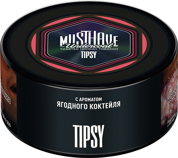 Табак для кальяна - Must Have - Tipsy ( с ароматом ягодного коктеля ) 125 г