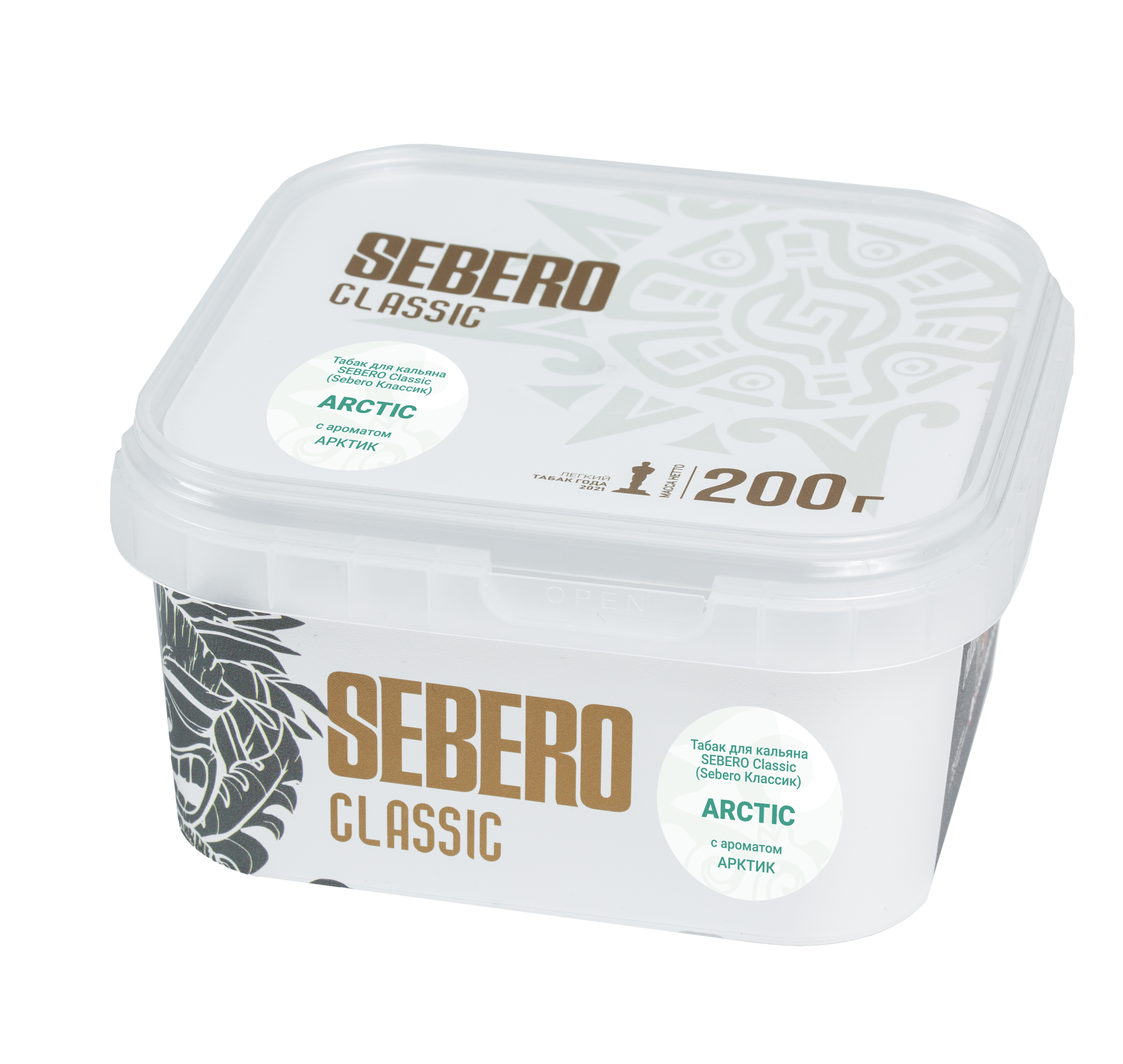 Табак для кальяна - Sebero - ARCTIC ( с ароматом холод ) - 200 г
