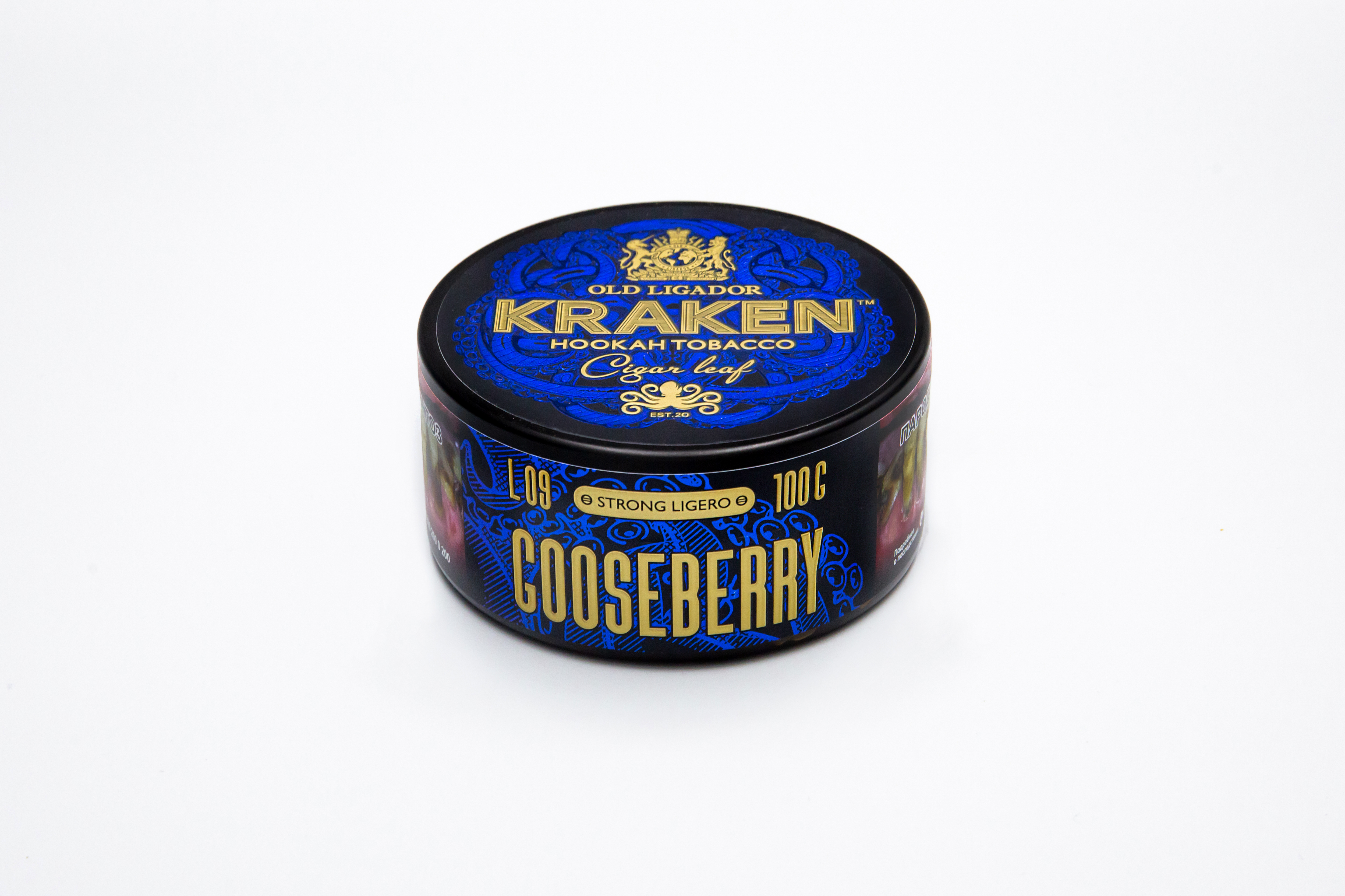 Табак для кальяна - Kraken - SL - Gooseberry (L09) ( с ароматом крыжовник ) - 100 г