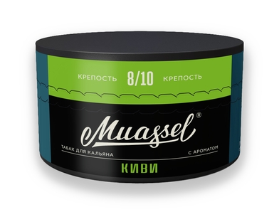 Табак для кальяна - Muassel EXTRA Strong 8/10 - КИВИ ( с ароматом киви ) - 200 г