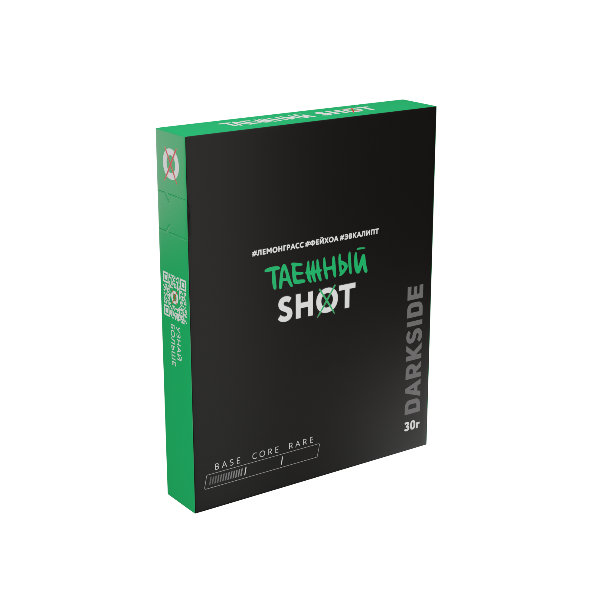 Табак для кальяна - Darkside - Shot - 81 ( с ароматом лемонграсс, фейхоа, эвкалипт ) - 30 г