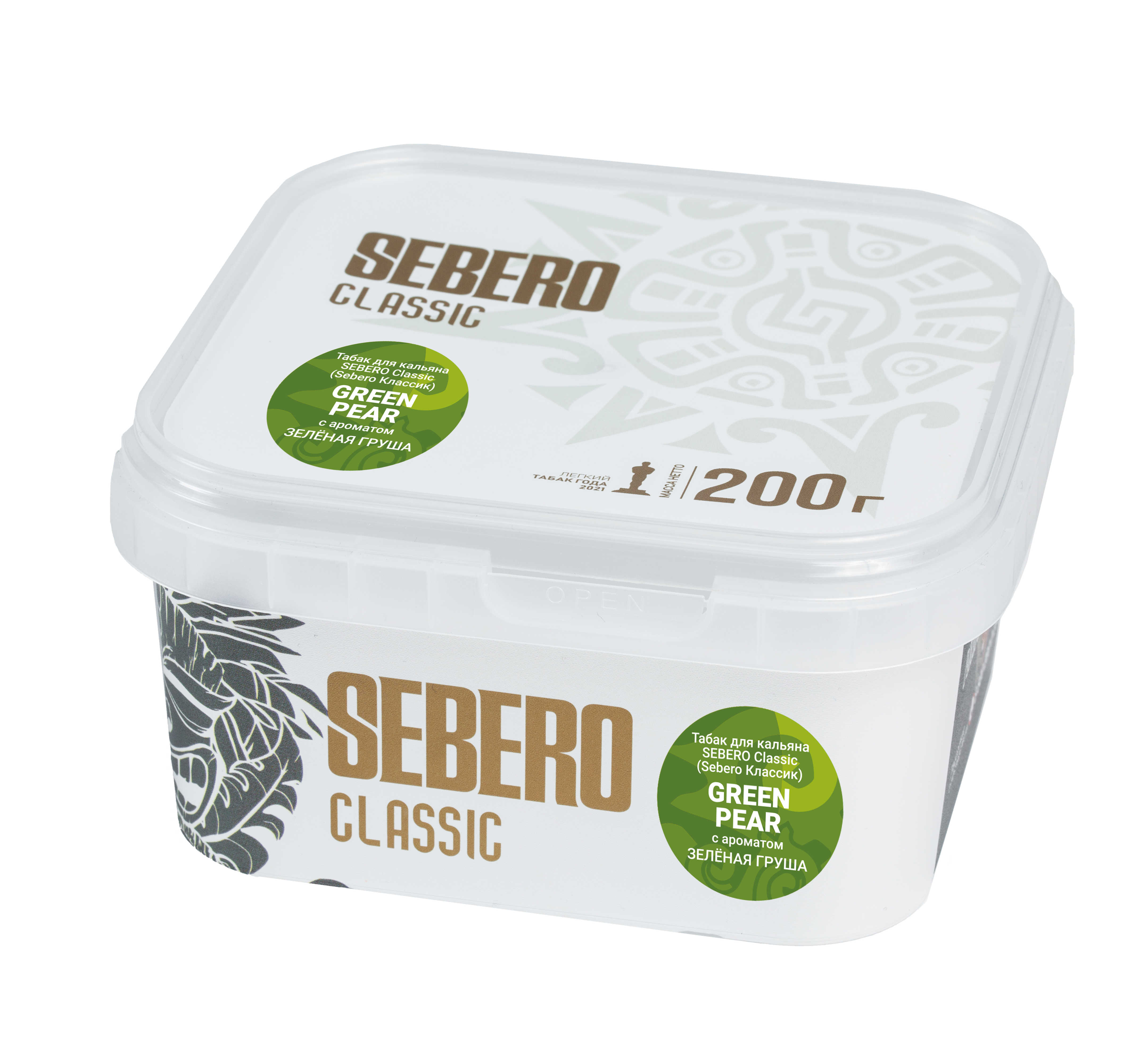 Табак для кальяна - Sebero - GREEN PEAR ( с ароматом зеленая груша ) - 200 г