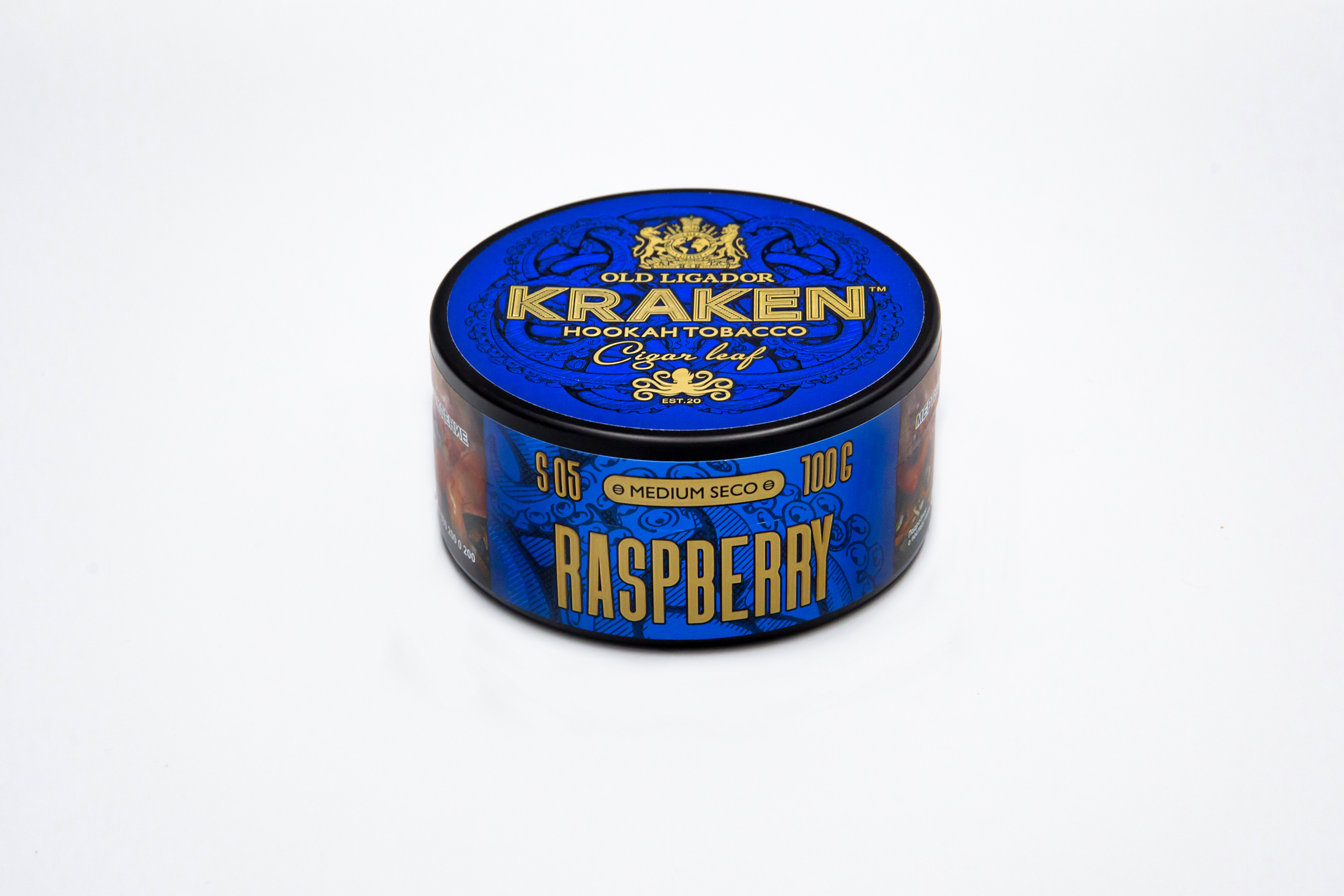 Табак для кальяна - Kraken - MS - Raspberry ( с ароматом малина ) - 100 г