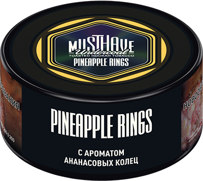 Табак для кальяна - Must Have - Pineapple Rings ( с ароматом ананасовые колечки ) - small size - 25 г