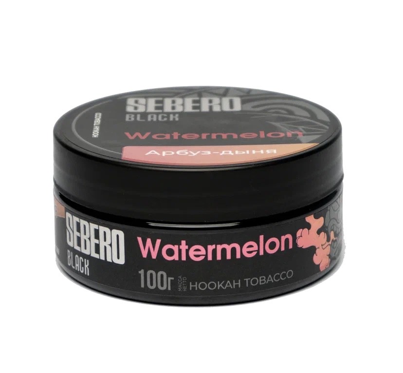 Табак для кальяна - Sebero black - Watermelon ( с ароматом арбуз-дыня ) - 100 г