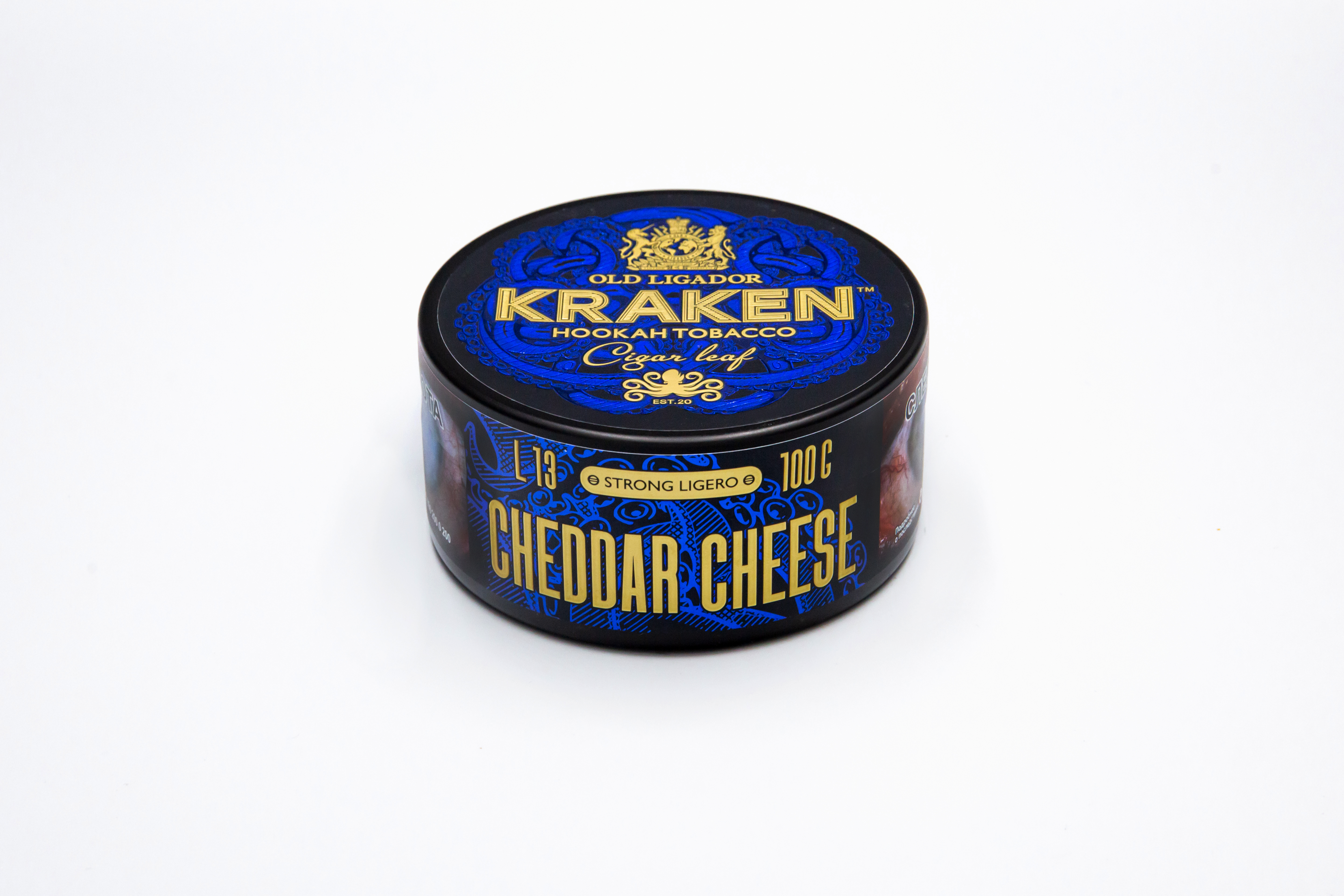 Табак для кальяна - Kraken - SL - Cheddar Cheese (L13) ( с ароматом сыр чеддер ) - 100 г