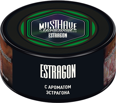 Табак для кальяна - Must Have - Estragon ( с ароматом тархун ) - small size - 25 г