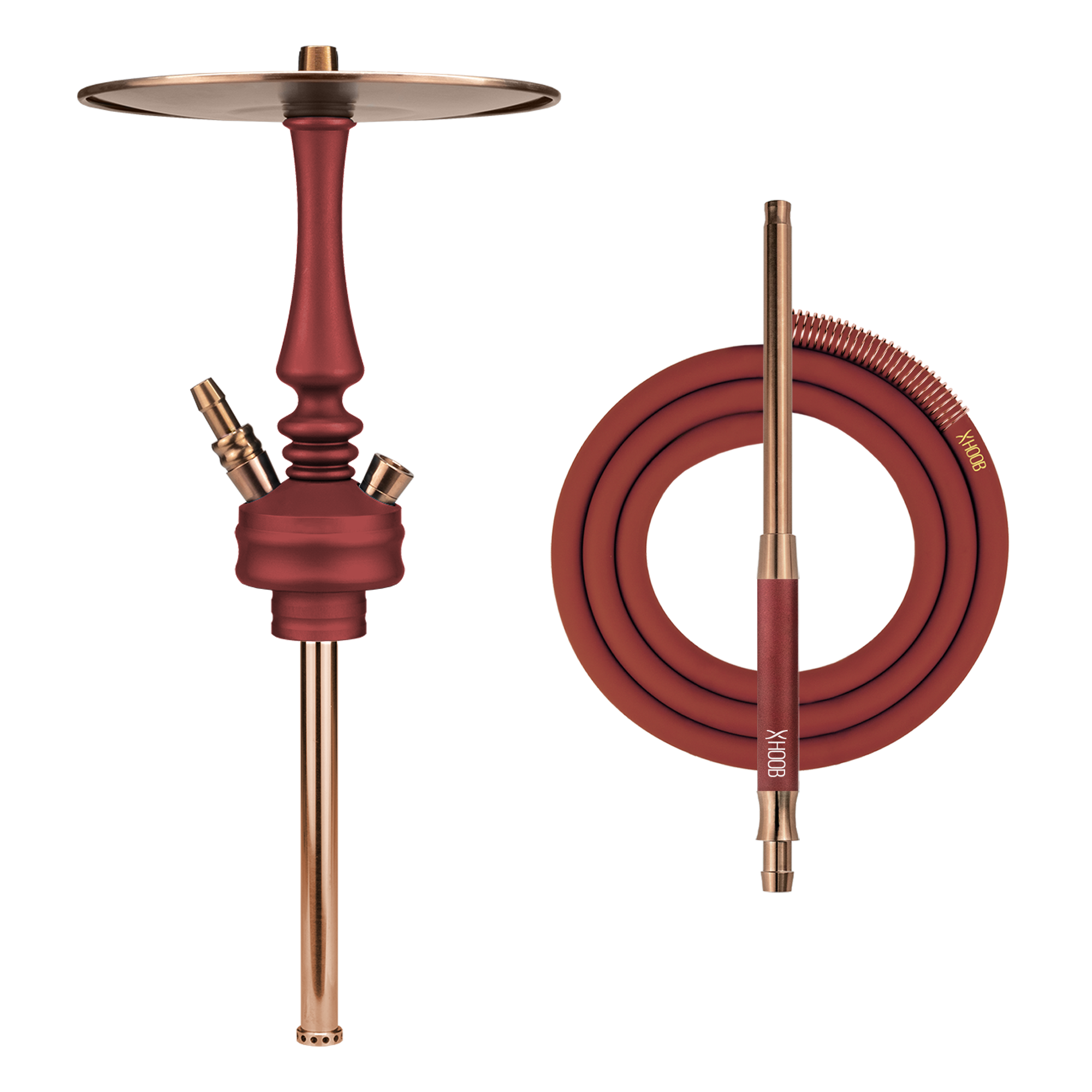 Кальян - Hoob - Mars Mini - Wine Red ( Bronze )
