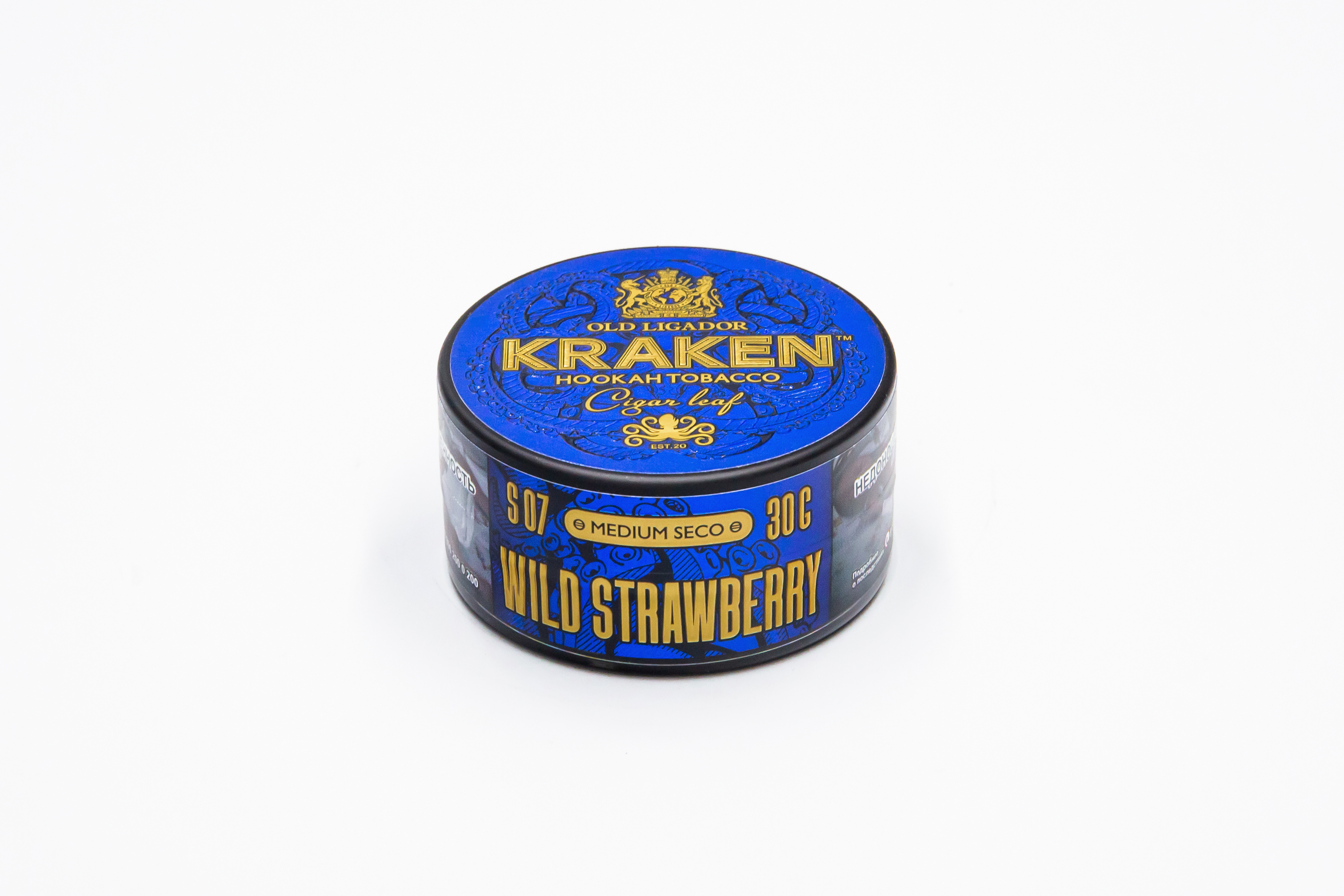 Табак для кальяна - Kraken - MS - Wild Strawberry (S07) ( с ароматом земляника ) - 30 г