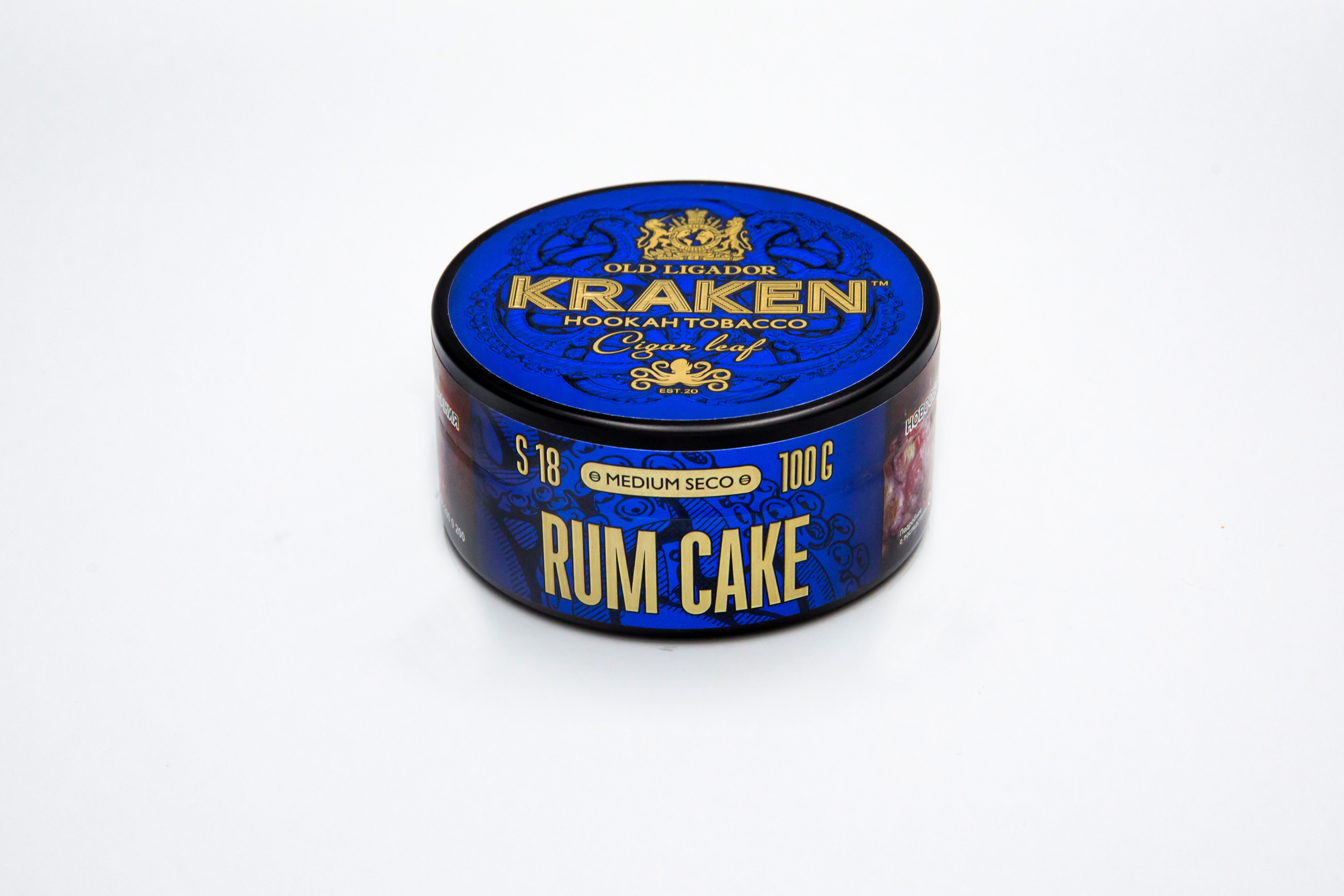 Табак для кальяна - Kraken - MS - Rum Cake ( с ароматом ромовый кекс ) - 100 г