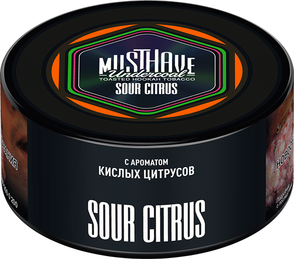 Табак для кальяна - Must Have - Sour Citrus ( с ароматом кислый цитрус ) 125 г