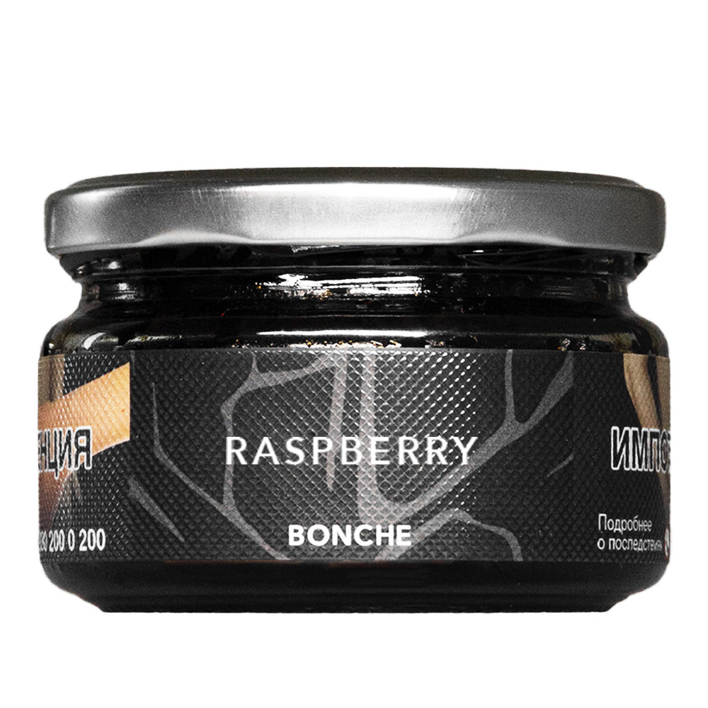 Табак для кальяна - Bonche - RASPBERRY ( с ароматом малина ) - 120 г
