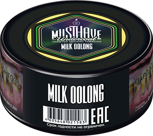 Табак для кальяна - Must Have - Milk Oolong ( с ароматом молочный улун ) - small size - 25 г