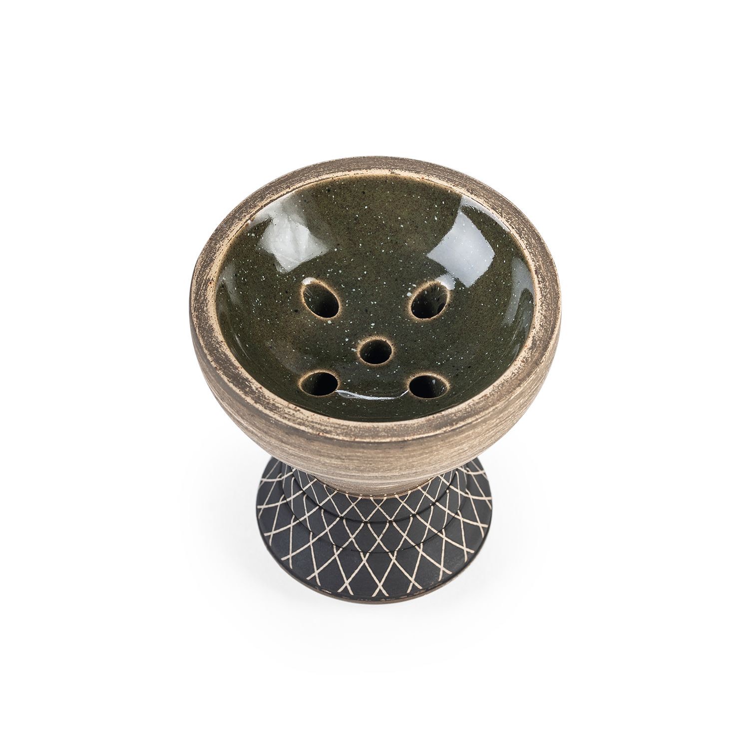 Чаша для кальяна - Alpha Bowl - Turk Design - турка - Green Sand ( турка )
