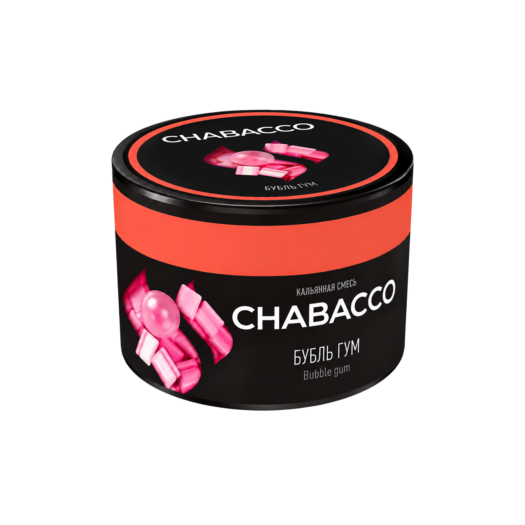 New - Бестабачная смесь для кальяна - Chabacco Medium - Bubble Gum ( с ароматом бубль гум ) - 40 г