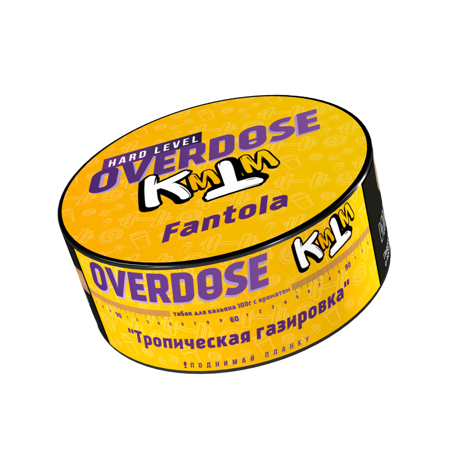 Табак для кальяна - Overdose & KMTM - Fantola ( с ароматом тропическая газировка ) - 100 г