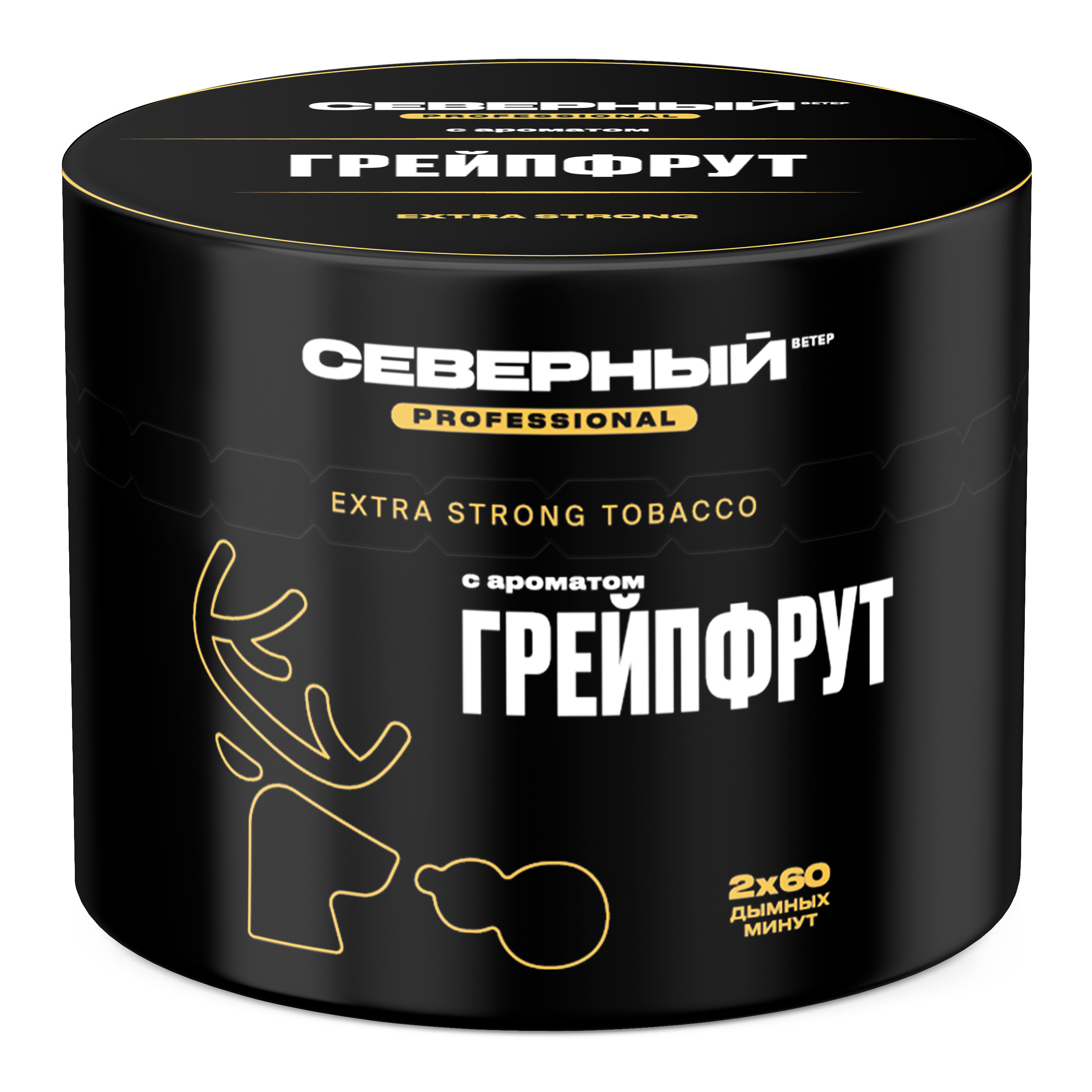 New - Табак для кальяна - Северный Professional - Грейпфрут ( с ароматом грейпфрут  ) - 40 г