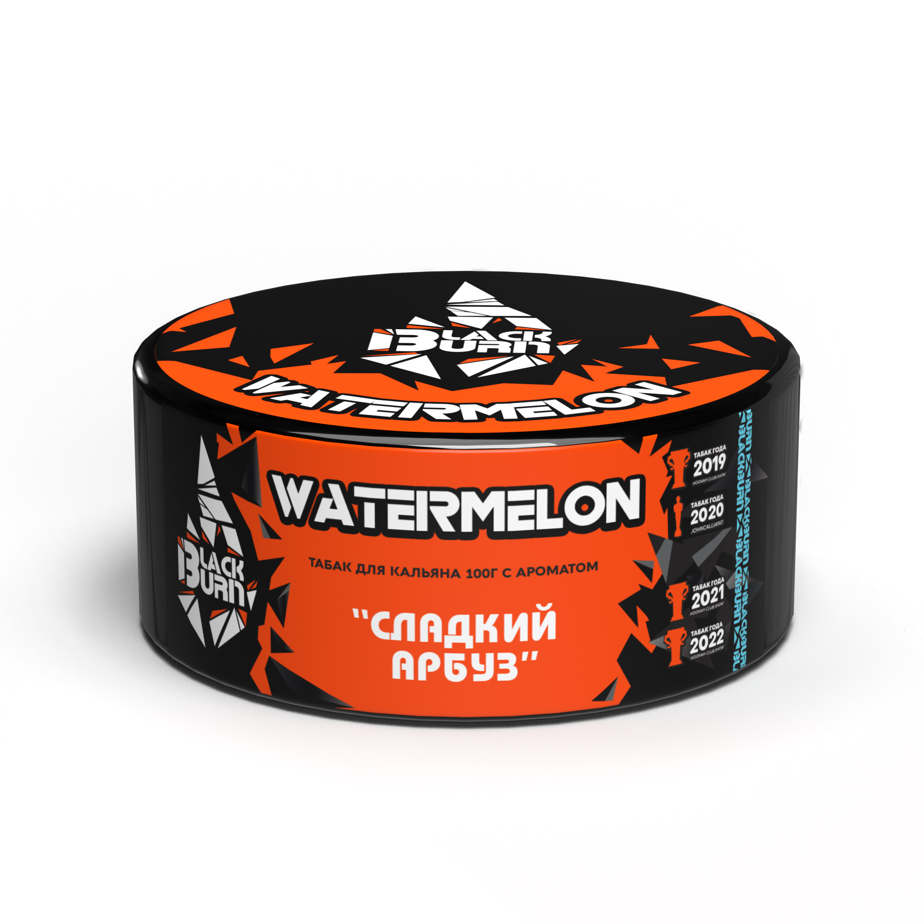Табак для кальяна - BlackBurn - Watermelon - ( с ароматом сладкий арбуз ) - 100 г