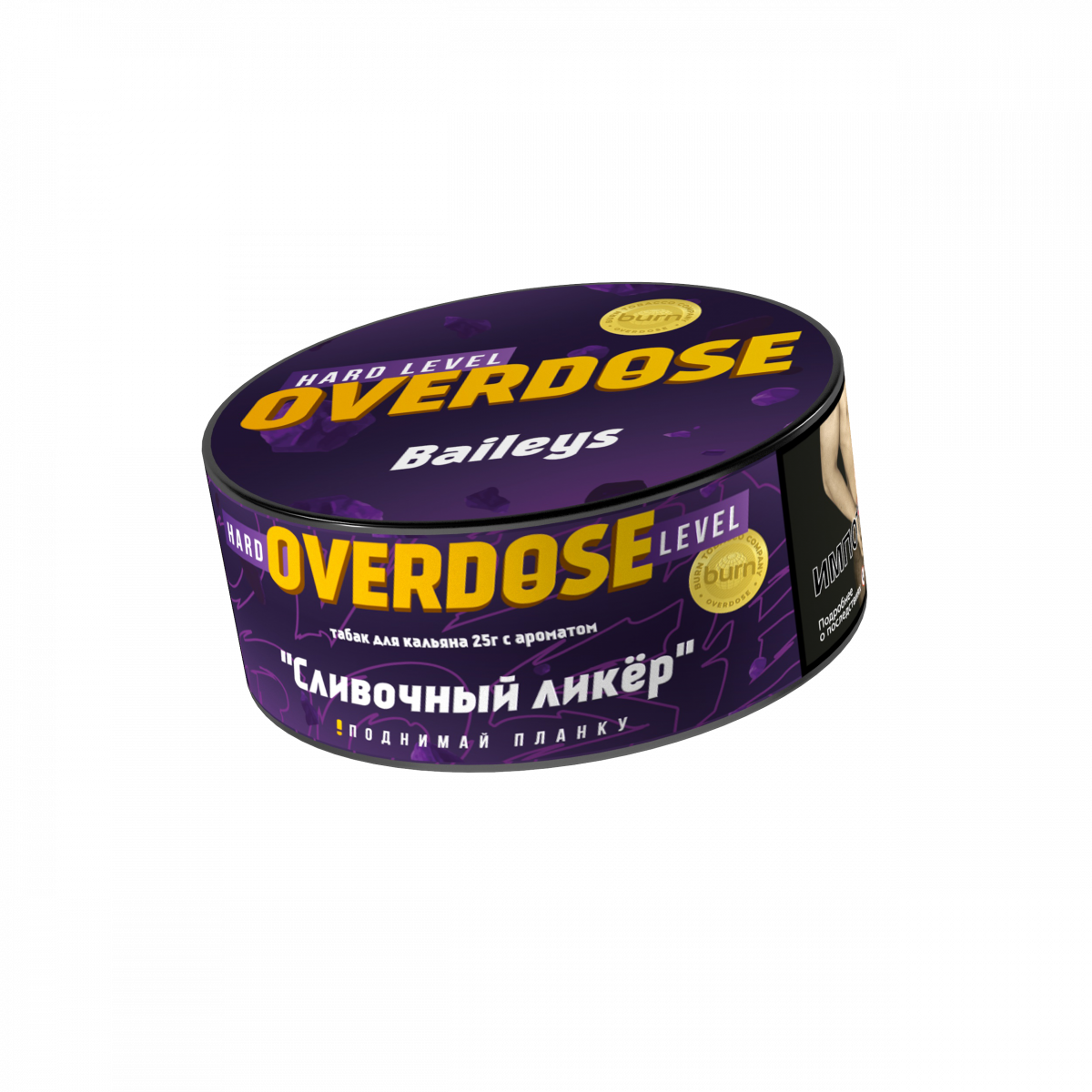 Табак для кальяна - Overdose - Baileys ( с ароматом сливочный ликер ) - 25 г