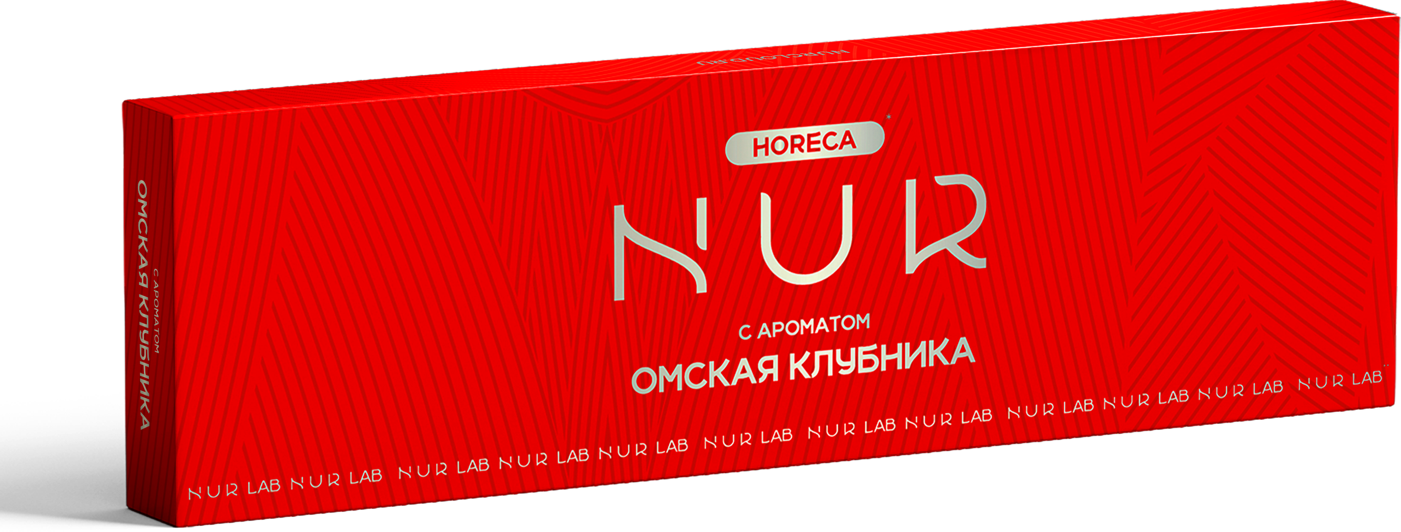 Табак для кальяна - NUR HORECA - ОМСКАЯ КЛУБНИКА - 200 г