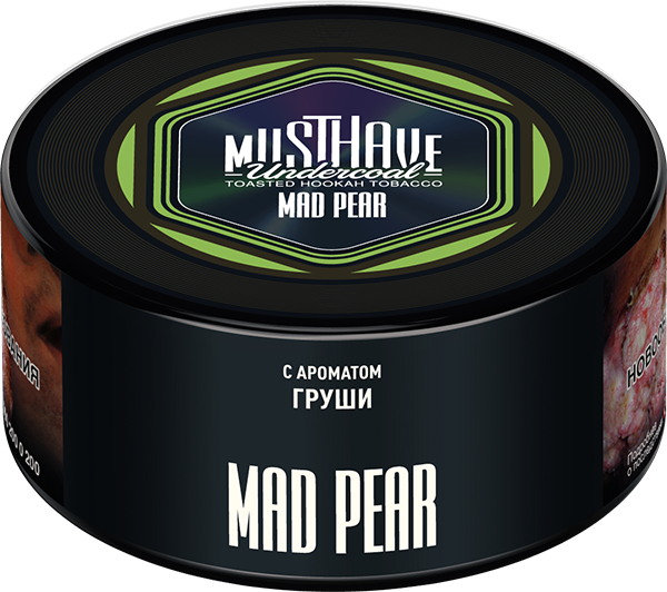 Табак для кальяна - Must Have - Mad Pear ( с ароматом груши ) 125 г