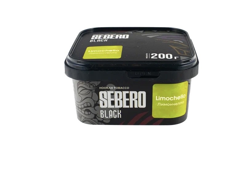 Табак для кальяна - Sebero black - LIMONCHELLO ( с ароматом лимончелло ) - 200 г