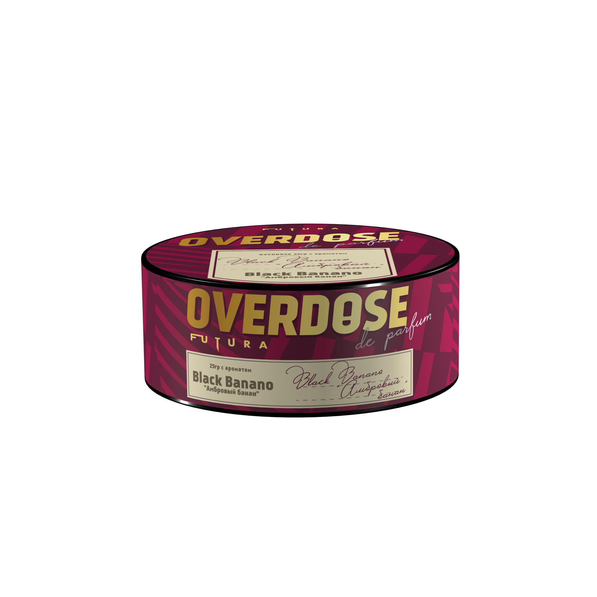 Табак для кальяна - Overdose - Black Banano ( с ароматом амбровый банан ) - 25 г