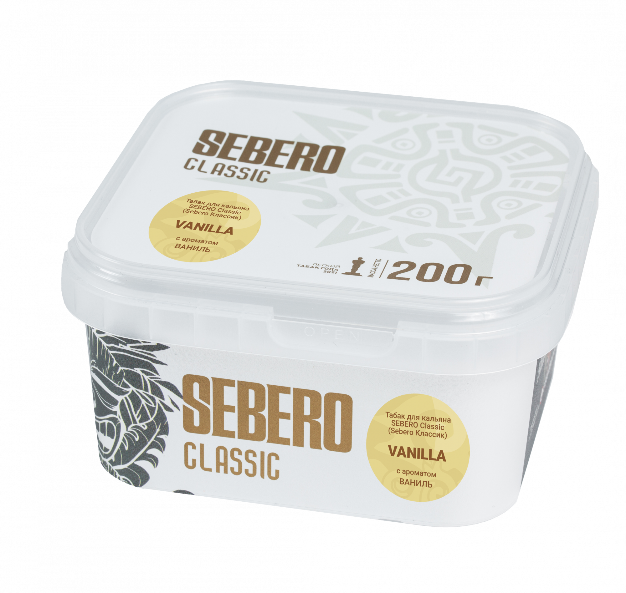 Табак для кальяна - Sebero - VANILLA ( с ароматом ваниль ) - 200 г