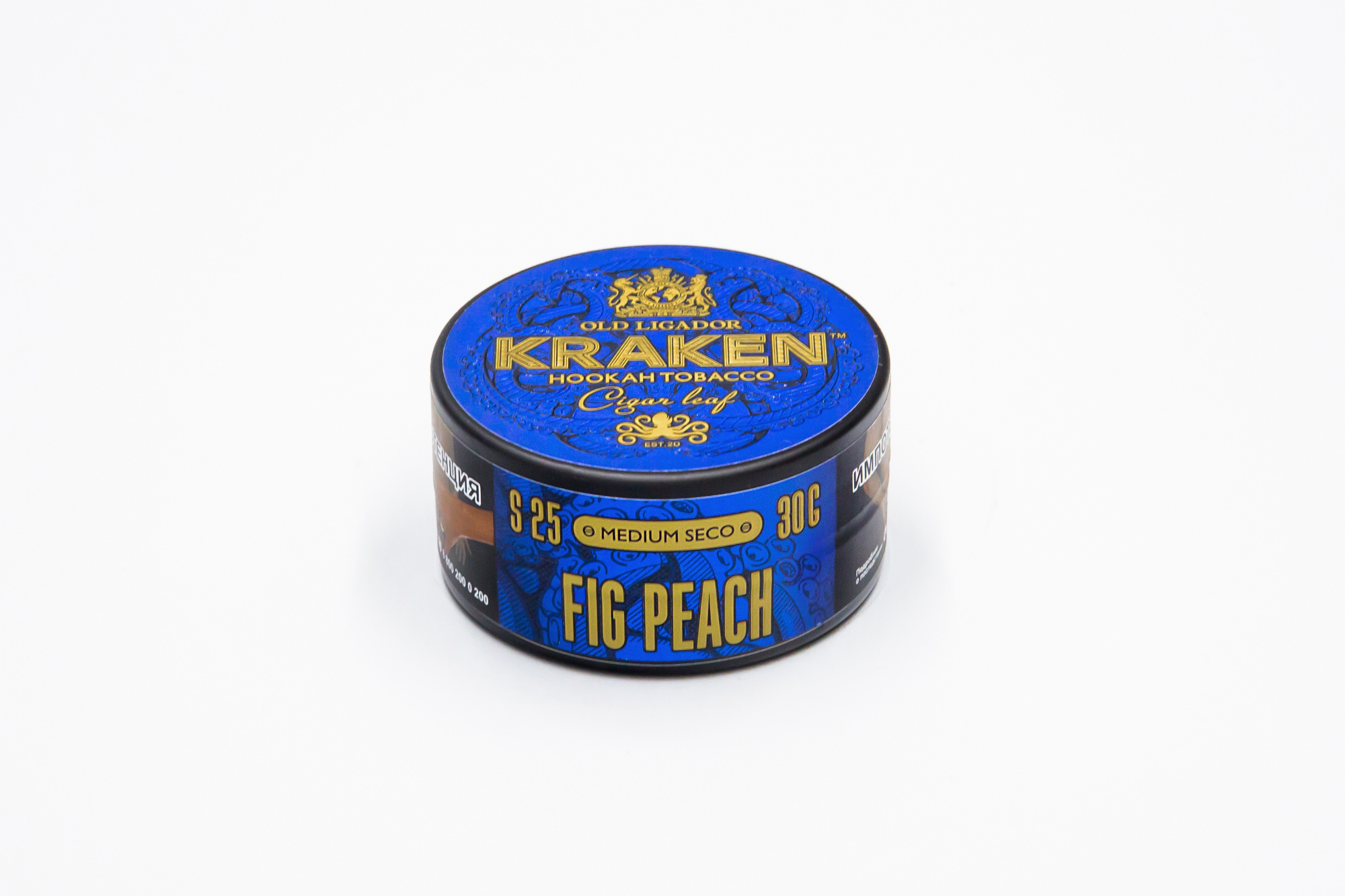 Табак для кальяна - Kraken - MS - Fig Peach ( с ароматом инжирный персик ) - 30 г