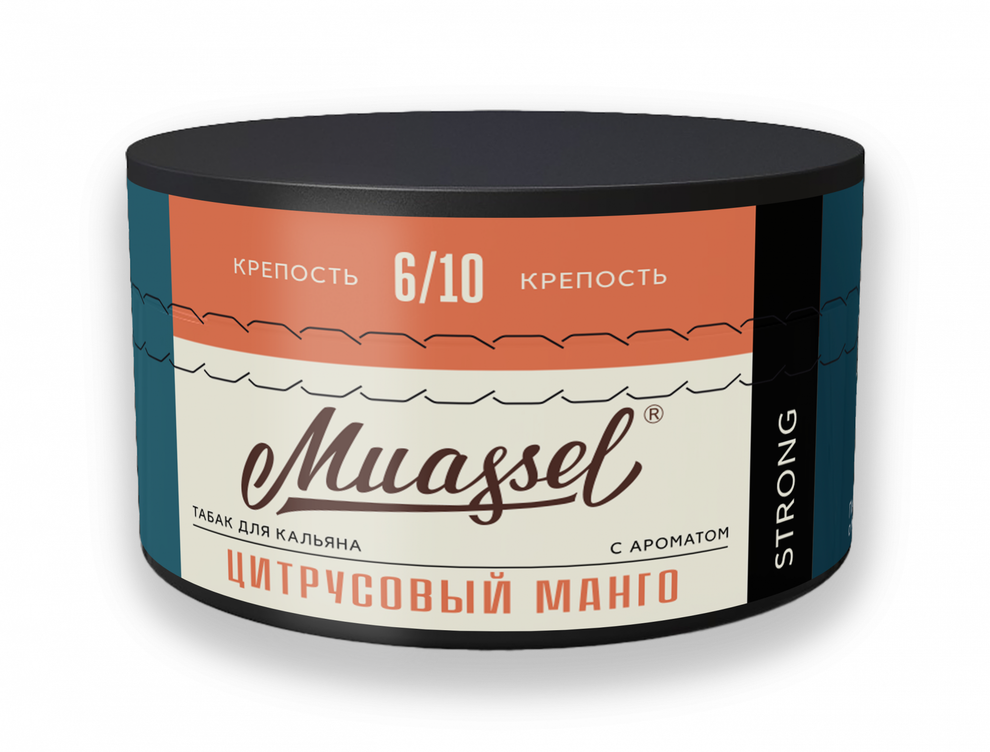 Табак для кальяна - Muassel Medium 4/10 - ЦИТРУСОВЫЙ МАНГО ( с ароматом манго, апельсин ) - 200 г