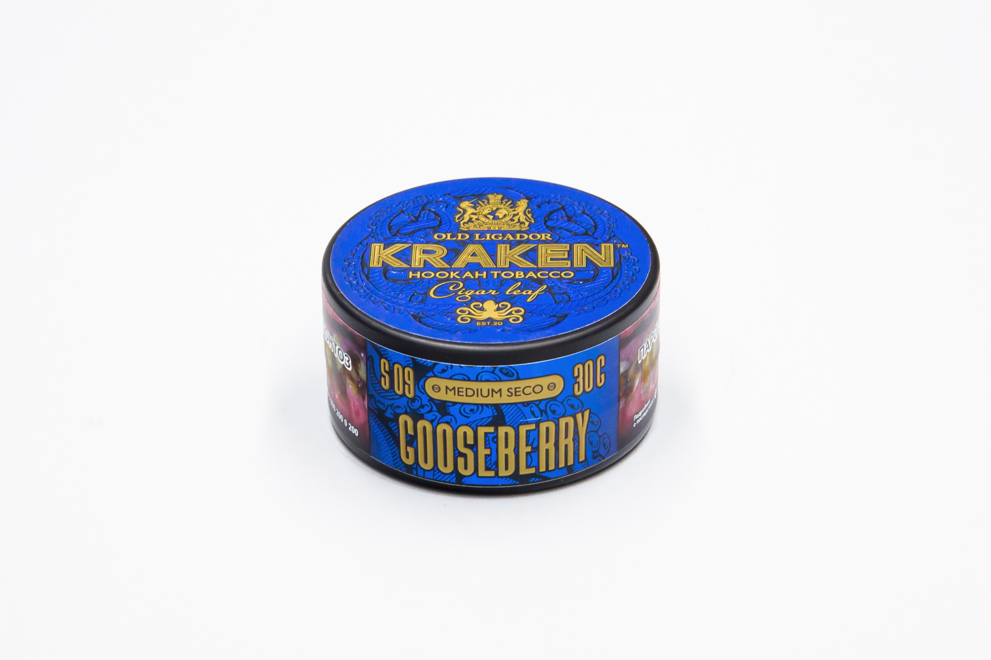 Табак для кальяна - Kraken - MS - Gooseberry (S09) ( с ароматом крыжовник ) - 30 г