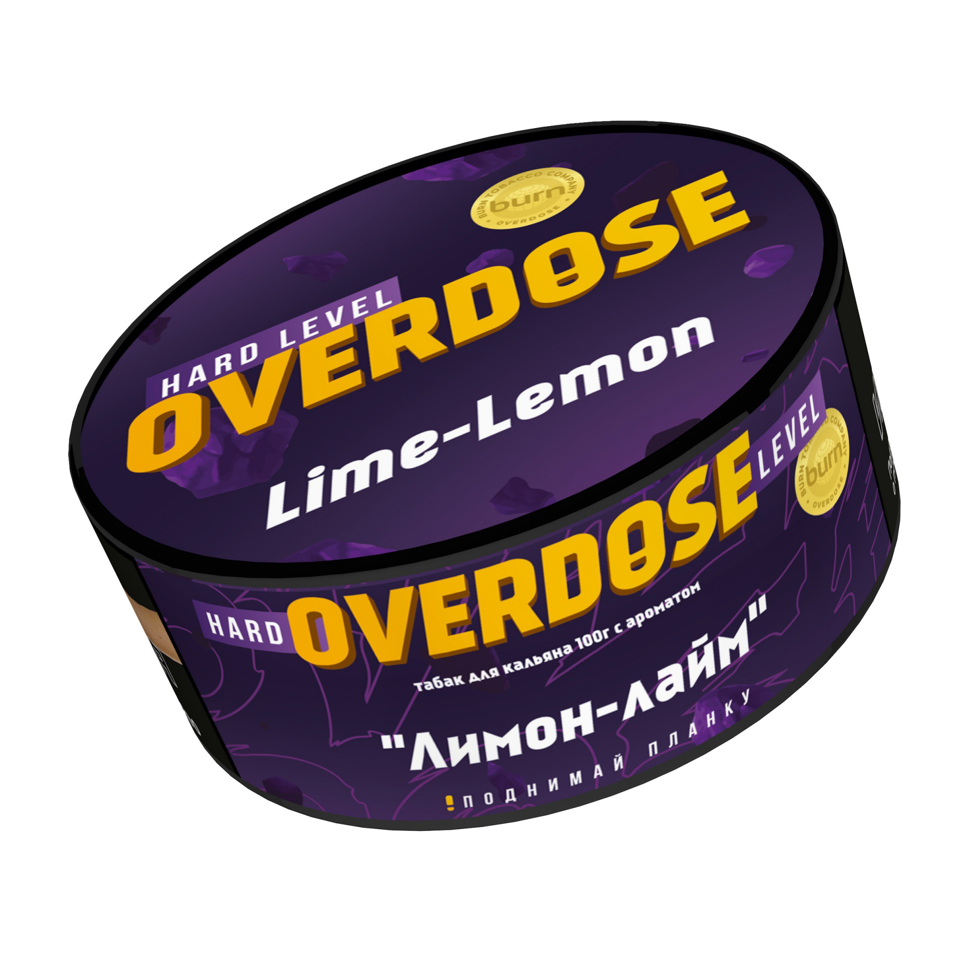 Табак для кальяна - Overdose - Lime Lemon ( с ароматом лайм лимон ) - 100 г