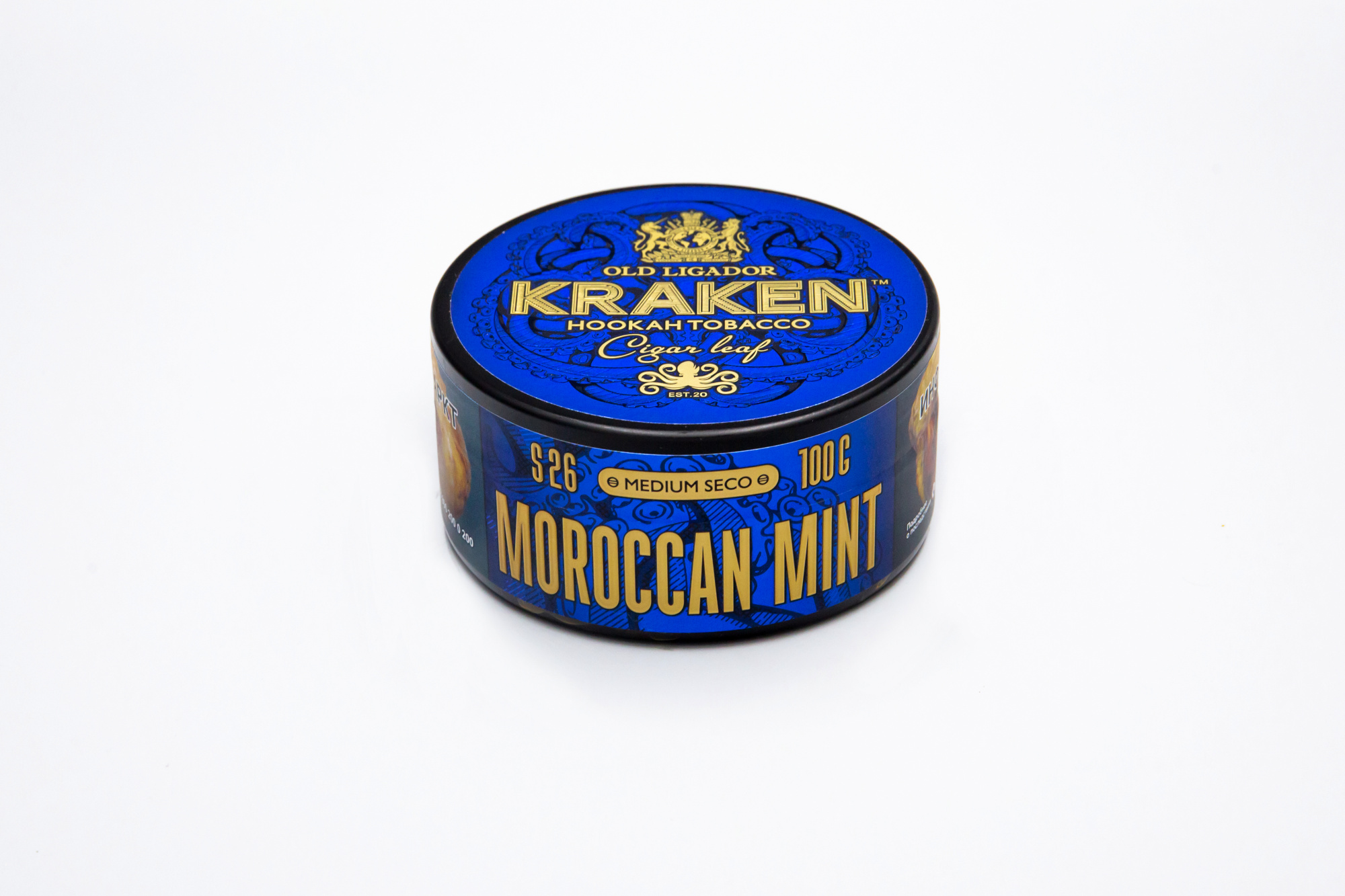 Табак для кальяна - Kraken - MS - Moroccan Mint ( с ароматом марокканская мята ) - 100 г