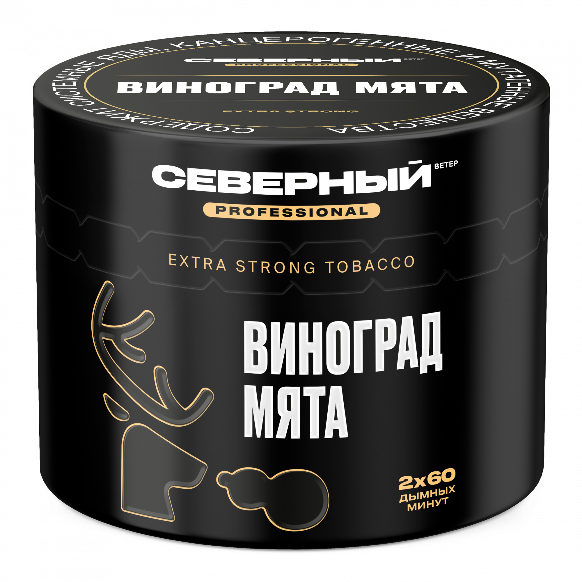 Табак для кальяна - Северный Professional - Виноград-Мята ( с ароматом виноград мята ) - 40 г