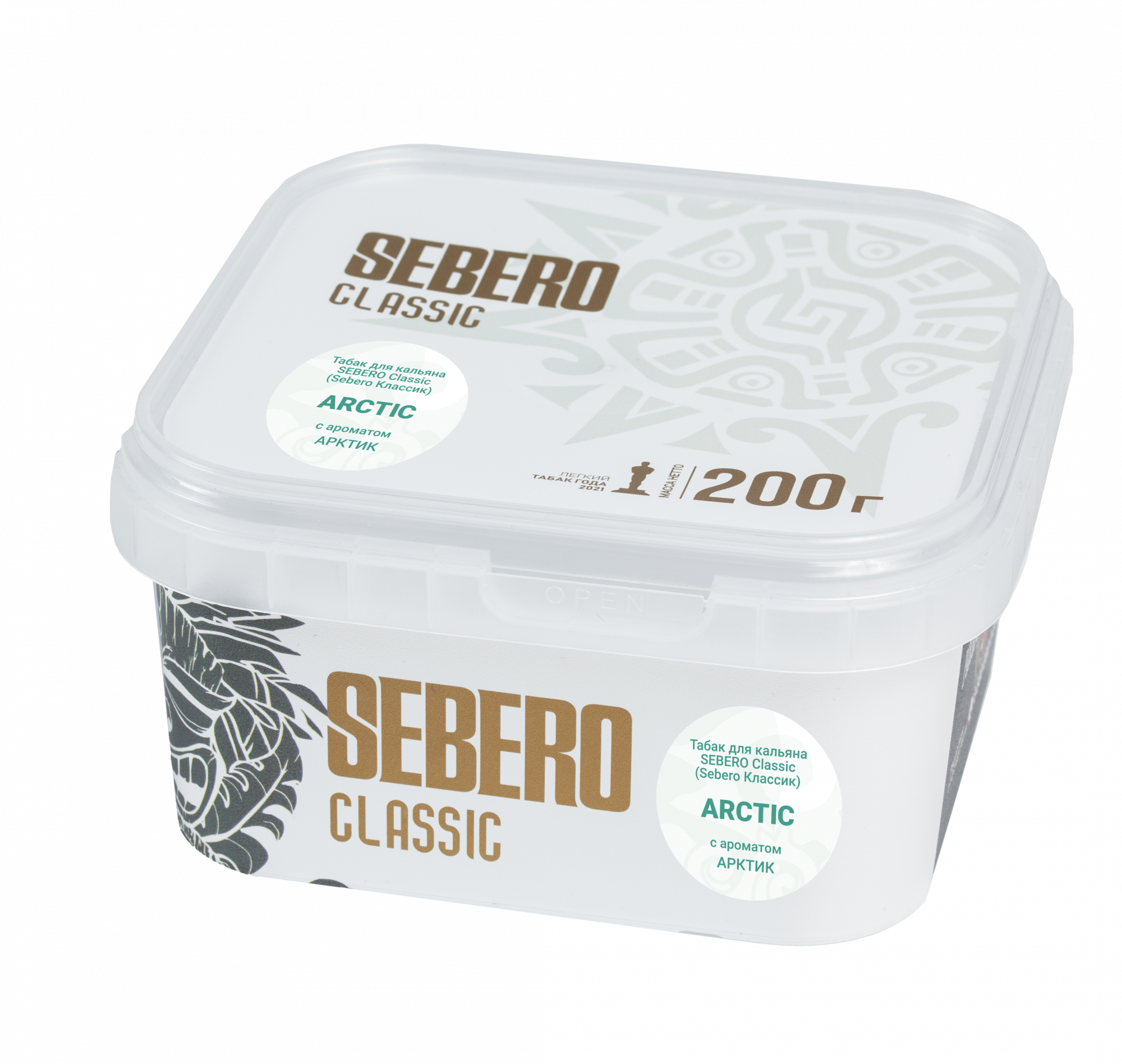 Табак для кальяна - Sebero - ARCTIC ( с ароматом холод ) - 200 г
