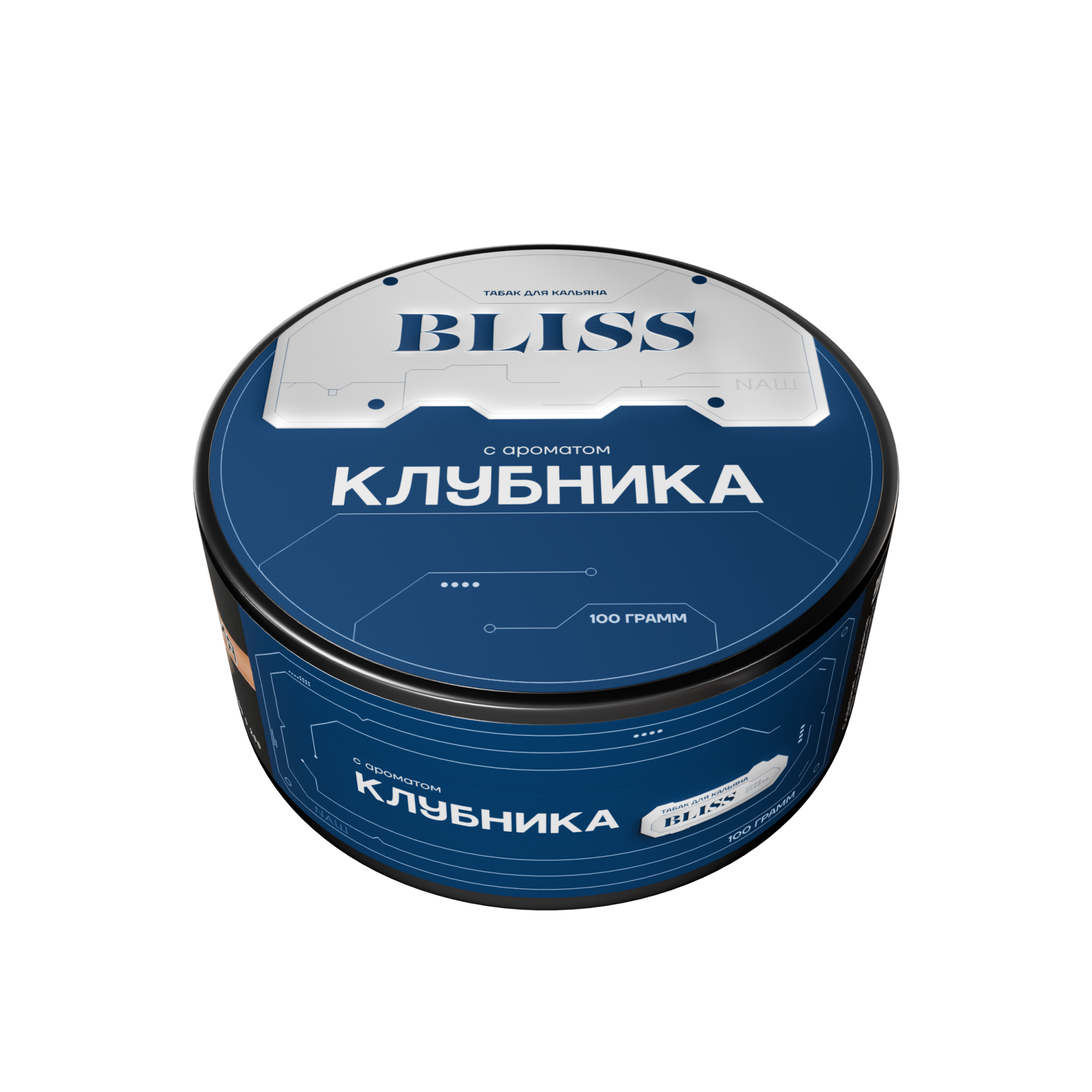 Табак для кальяна - Bliss - Клубника ( с ароматом клубника ) - 100 г