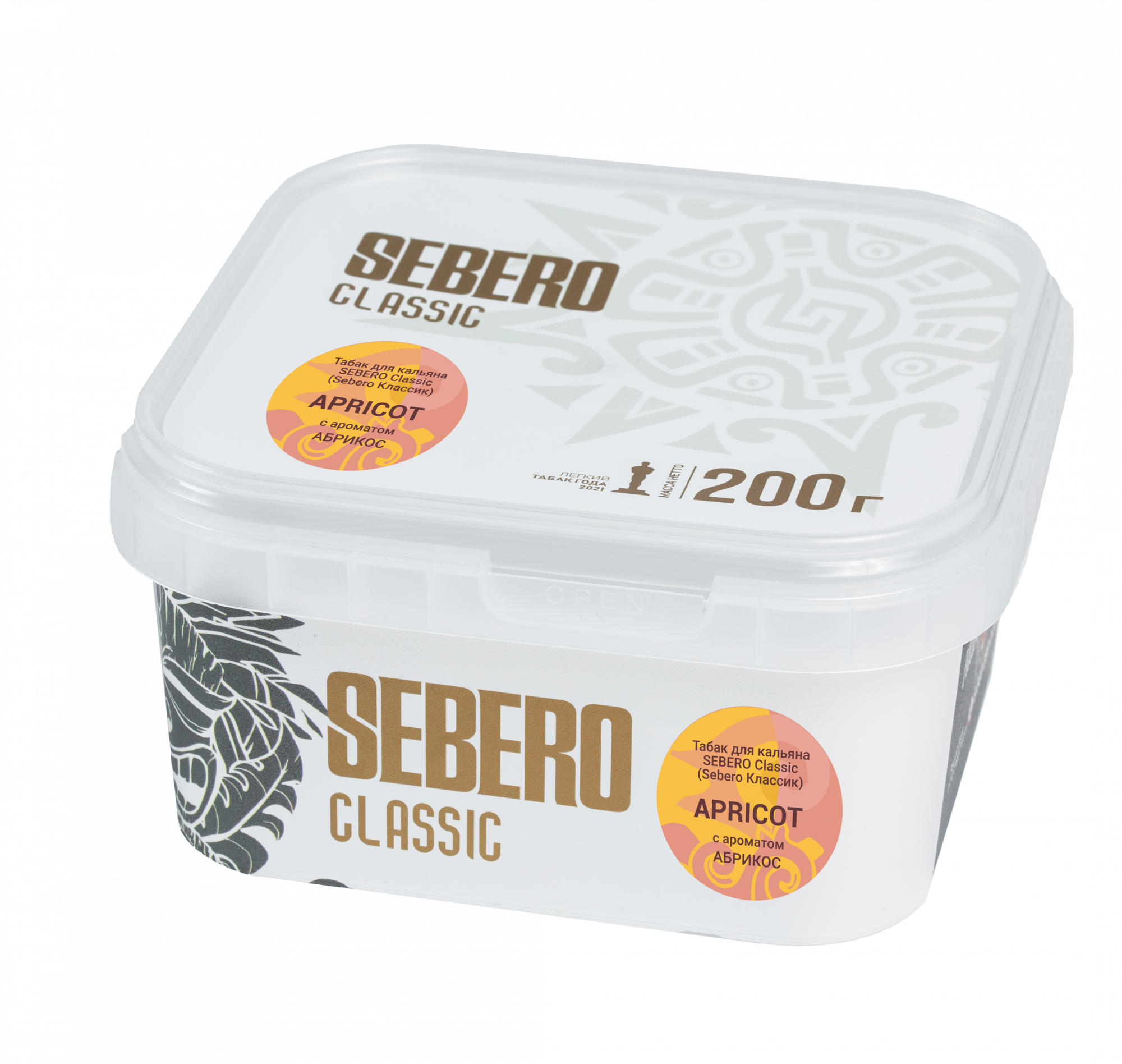 Табак для кальяна - Sebero - APRICOT ( с ароматом абрикос ) - 200 г