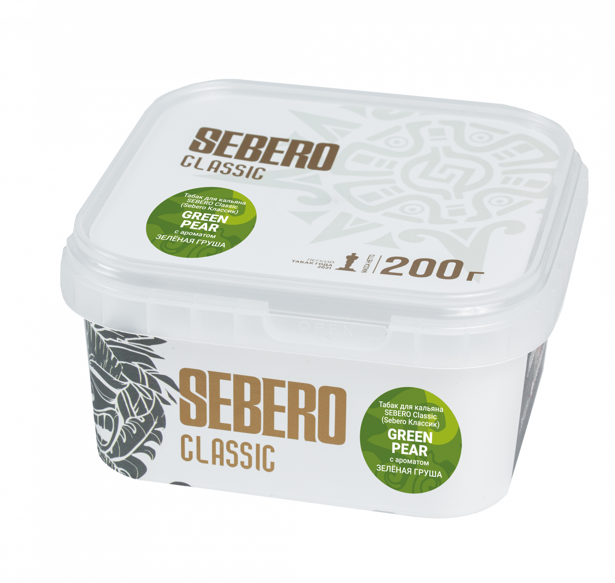 Табак для кальяна - Sebero - GREEN PEAR ( с ароматом зеленая груша ) - 200 г