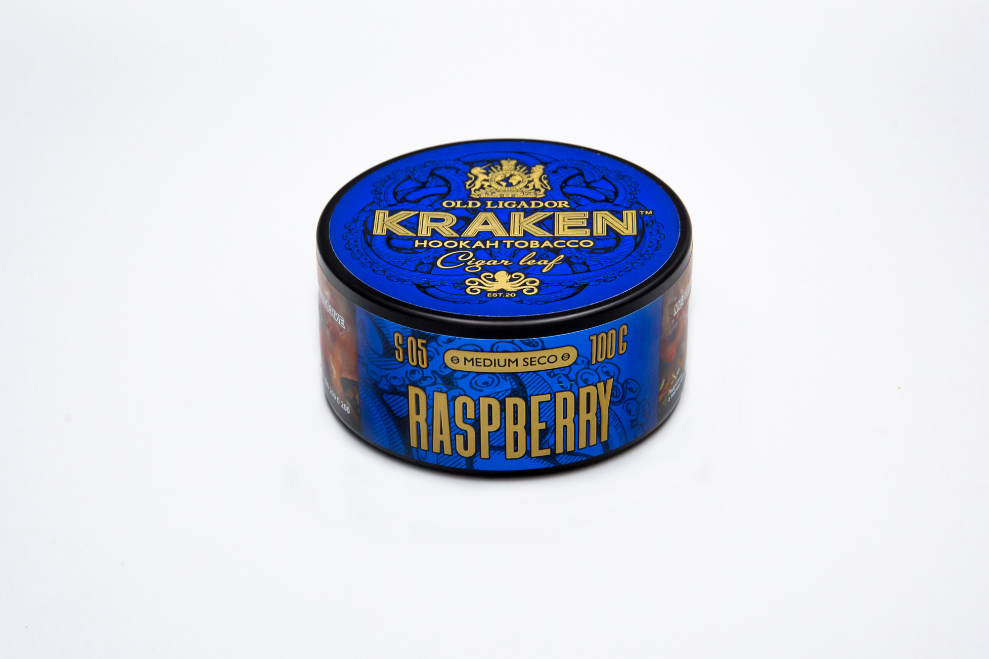 Табак для кальяна - Kraken - MS - Raspberry ( с ароматом малина ) - 100 г
