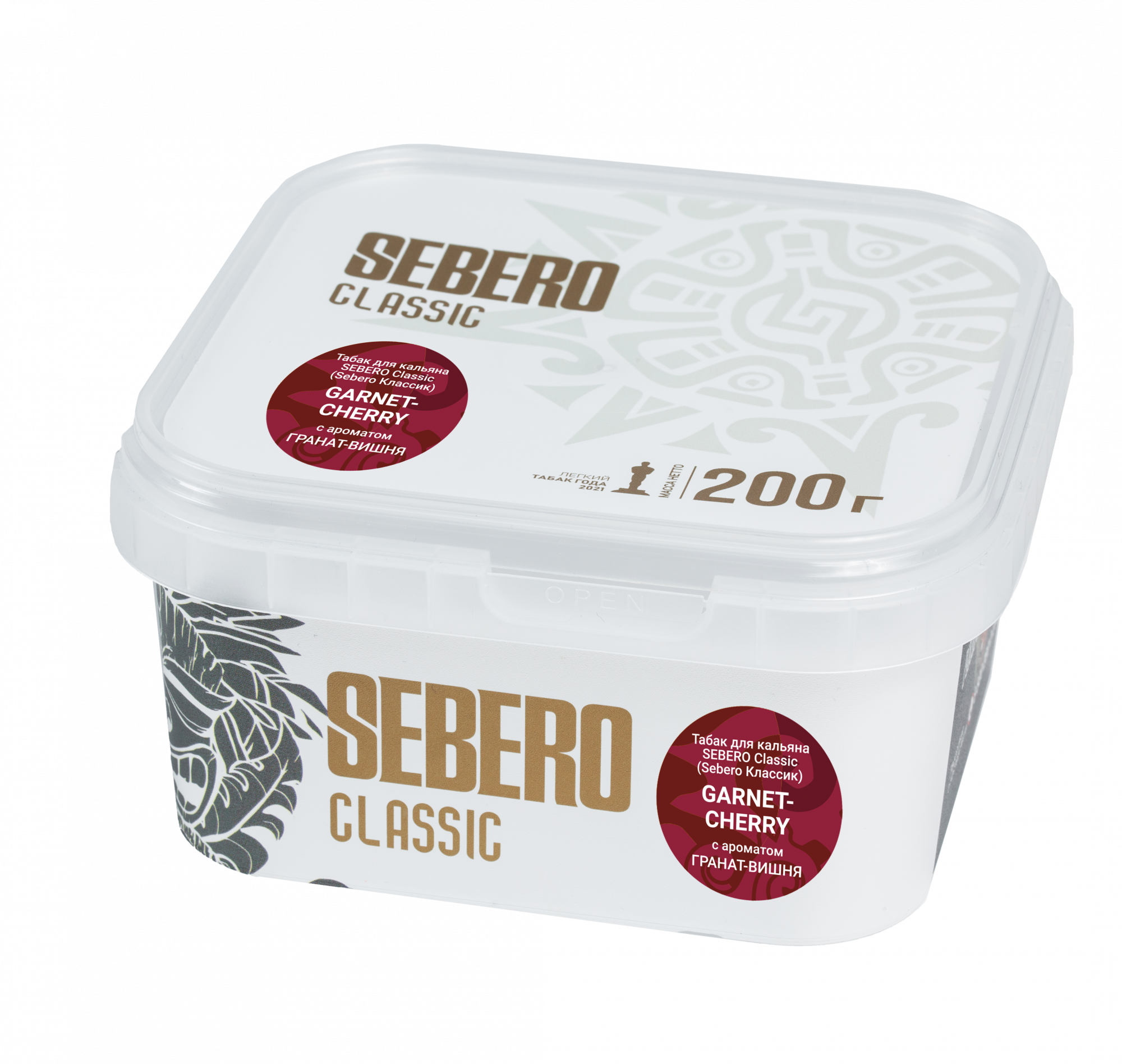Табак для кальяна - Sebero - GARNET CHERRY ( с ароматом вишня ) - 200 г