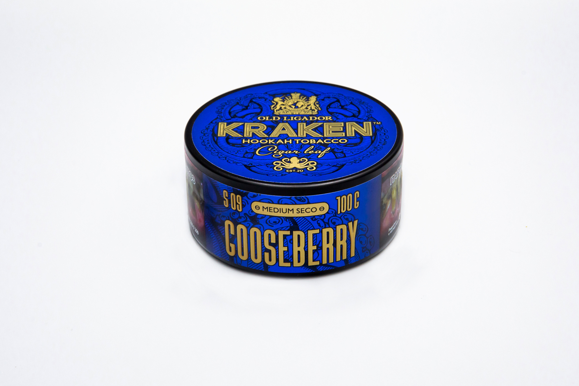 Табак для кальяна - Kraken - MS - Gooseberry ( с ароматом крыжовник ) - 100 г