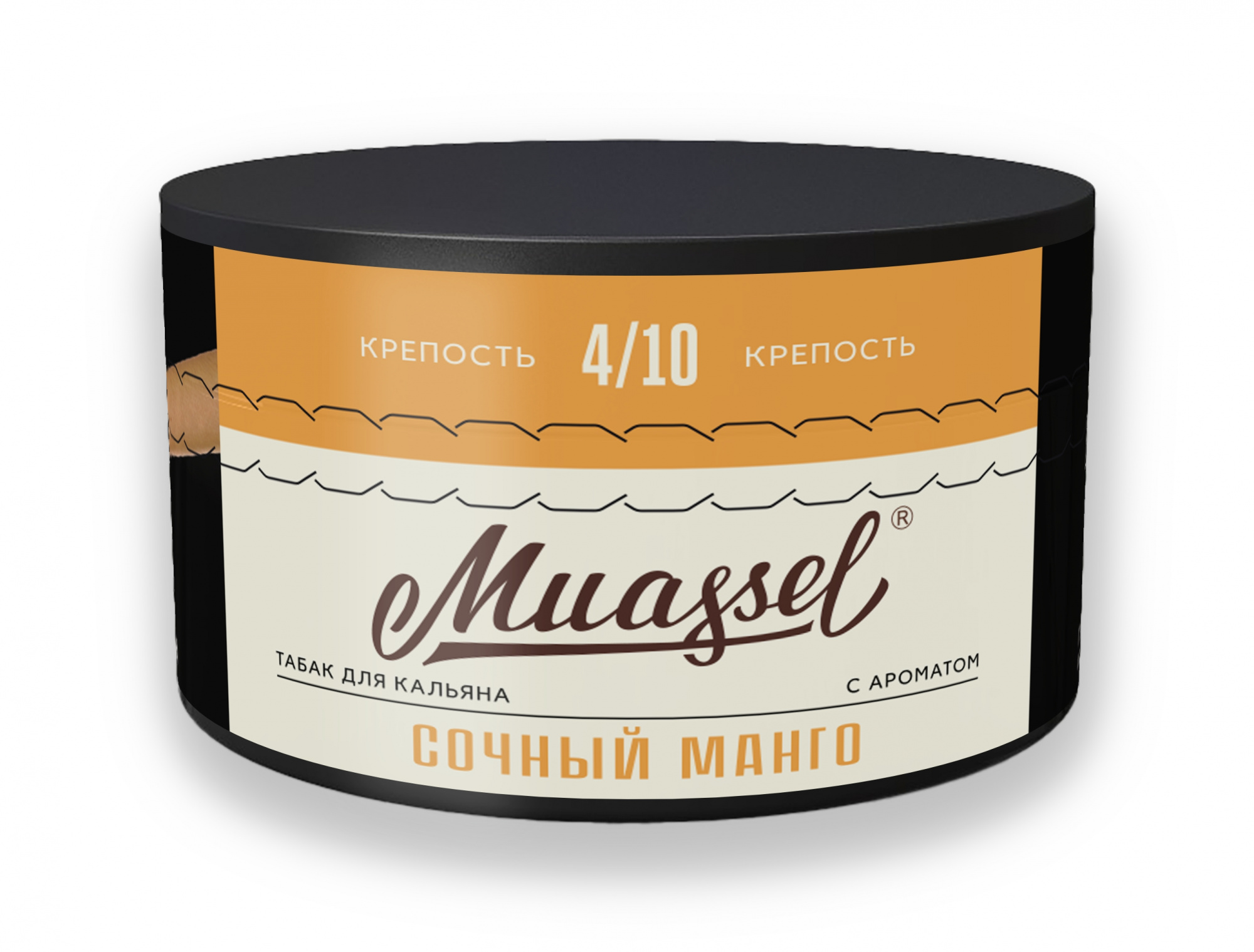Табак для кальяна - Muassel Medium 4/10 - СОЧНЫЙ МАНГО ( с ароматом манго ) - 200 г