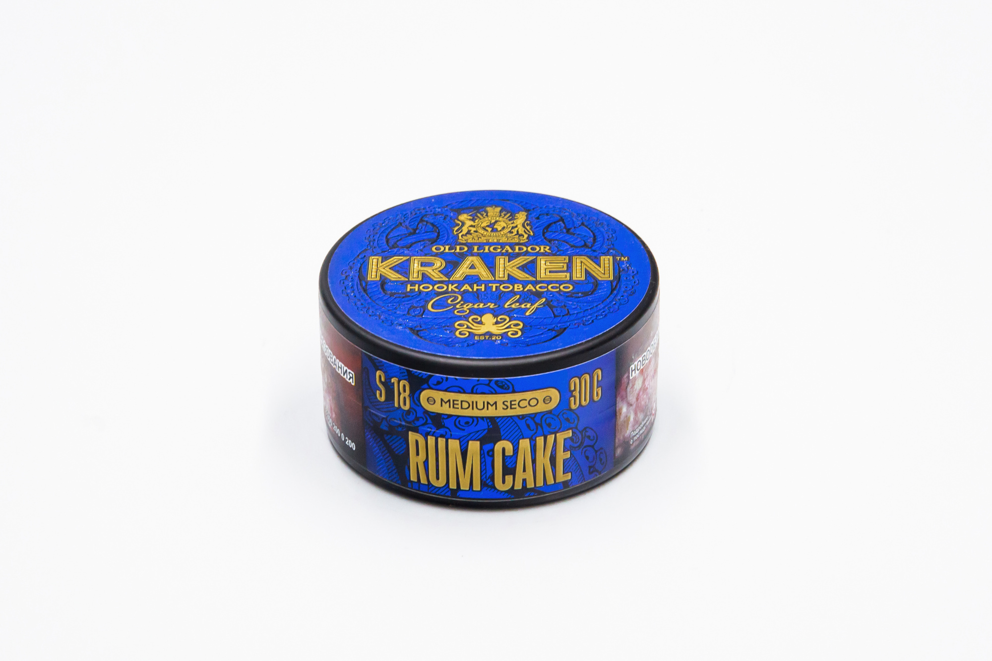 Табак для кальяна - Kraken - MS - Rum Cake ( с ароматом ромовый кекс ) - 30 г