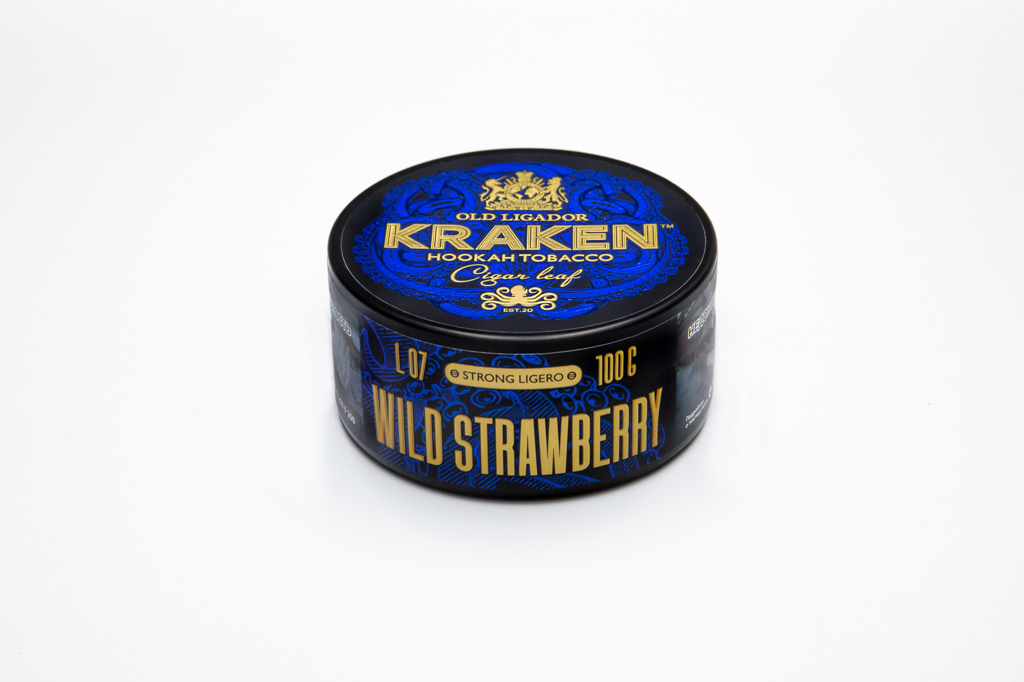 Табак для кальяна - Kraken - SL - Wild Strawberry (L07) ( с ароматом земляника ) - 100 г