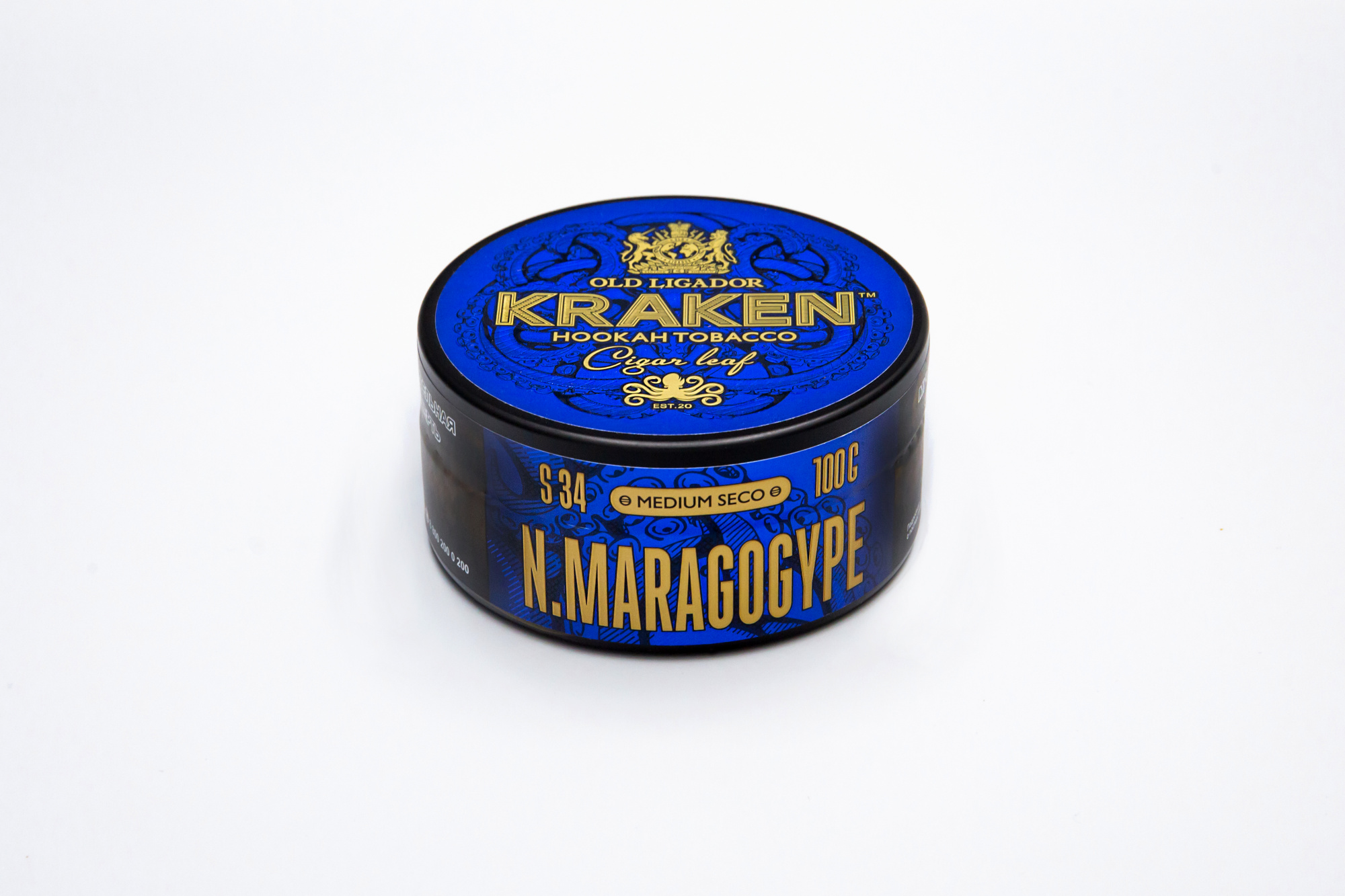 Табак для кальяна - Kraken - MS - Coffee ( с ароматом никарагуанский кофе ) - 100 г