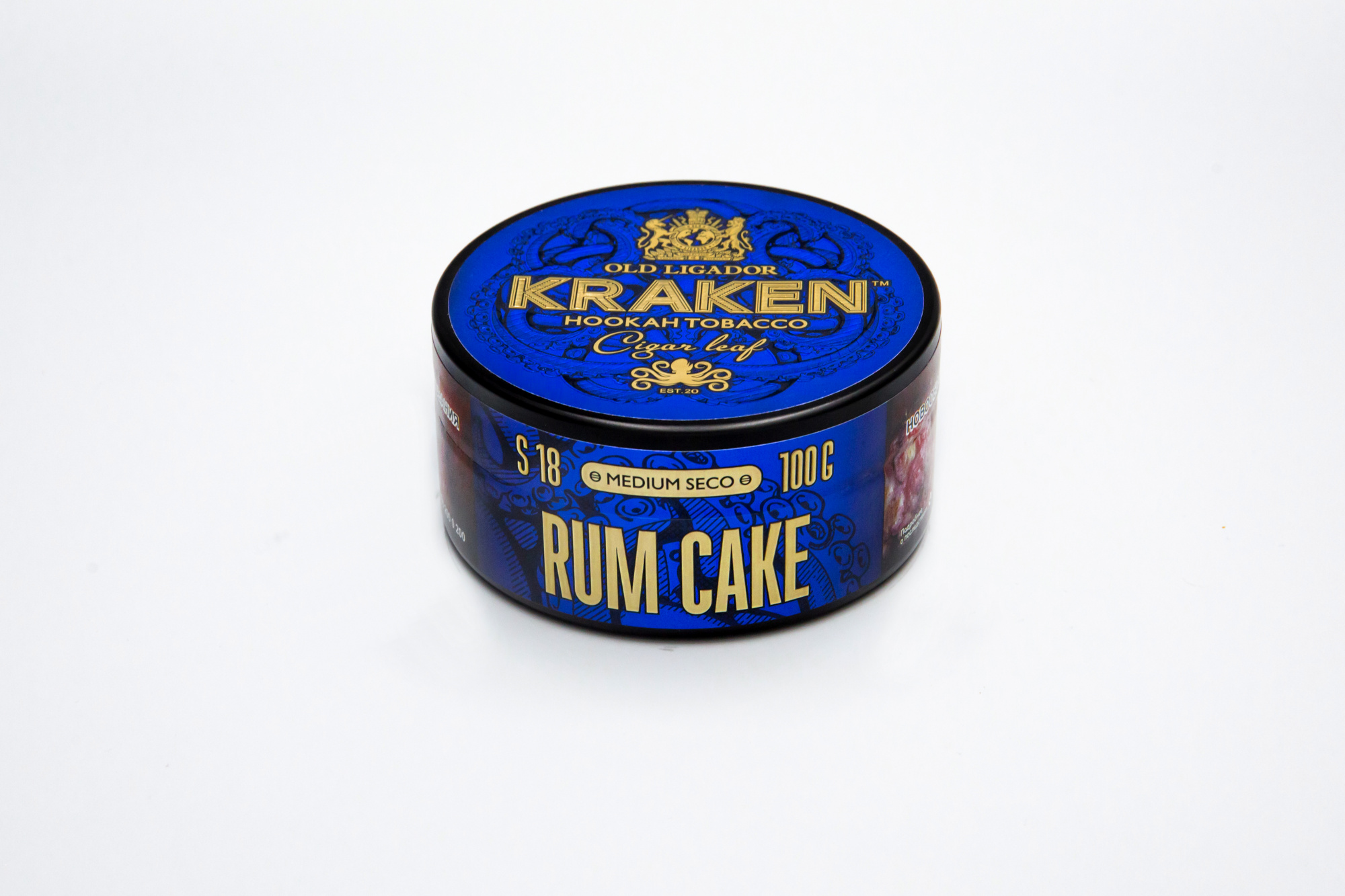 Табак для кальяна - Kraken - MS - Rum Cake ( с ароматом ромовый кекс ) - 100 г